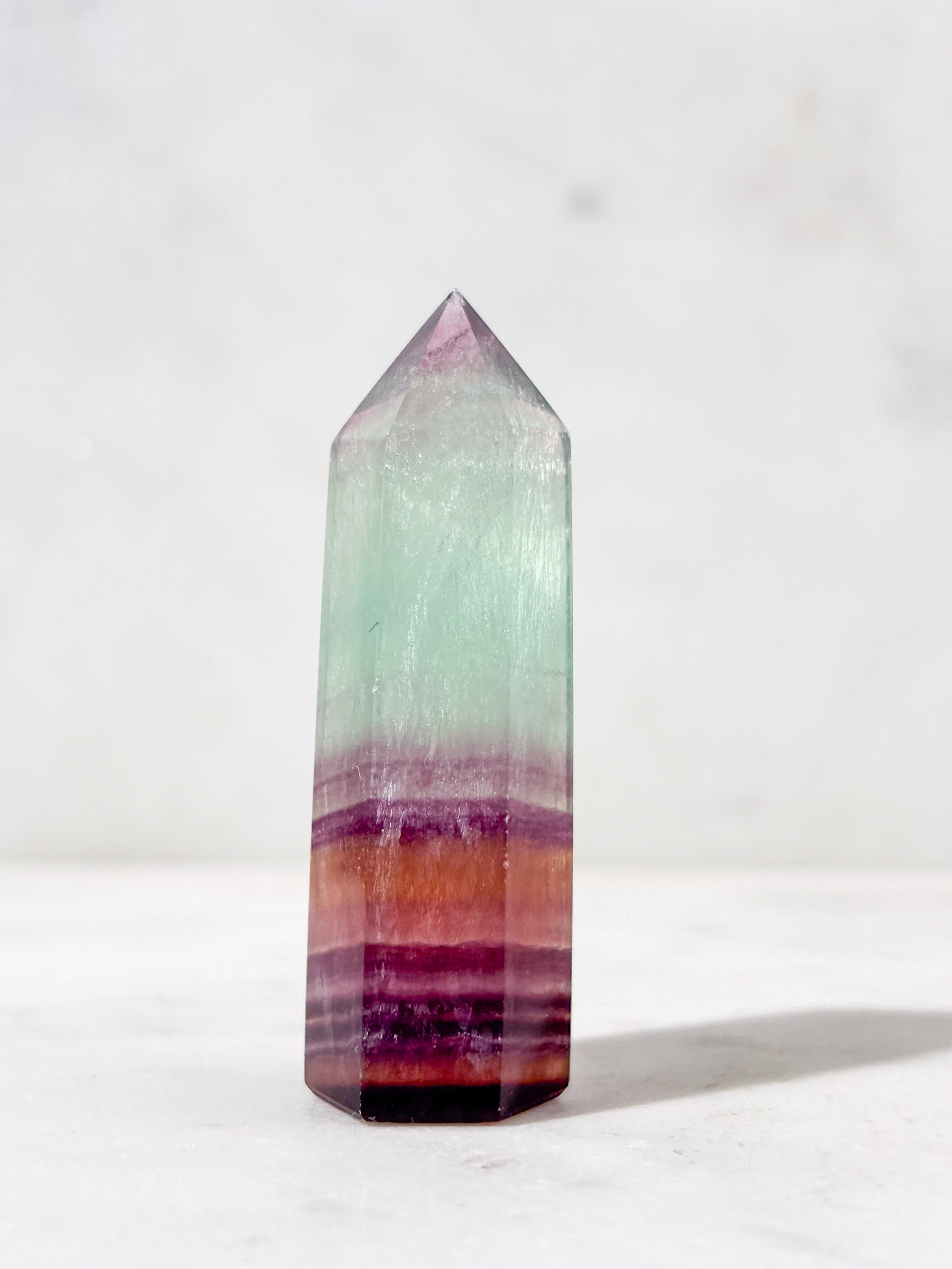 Regnbue Fluorit Tårn (Nr. 50)