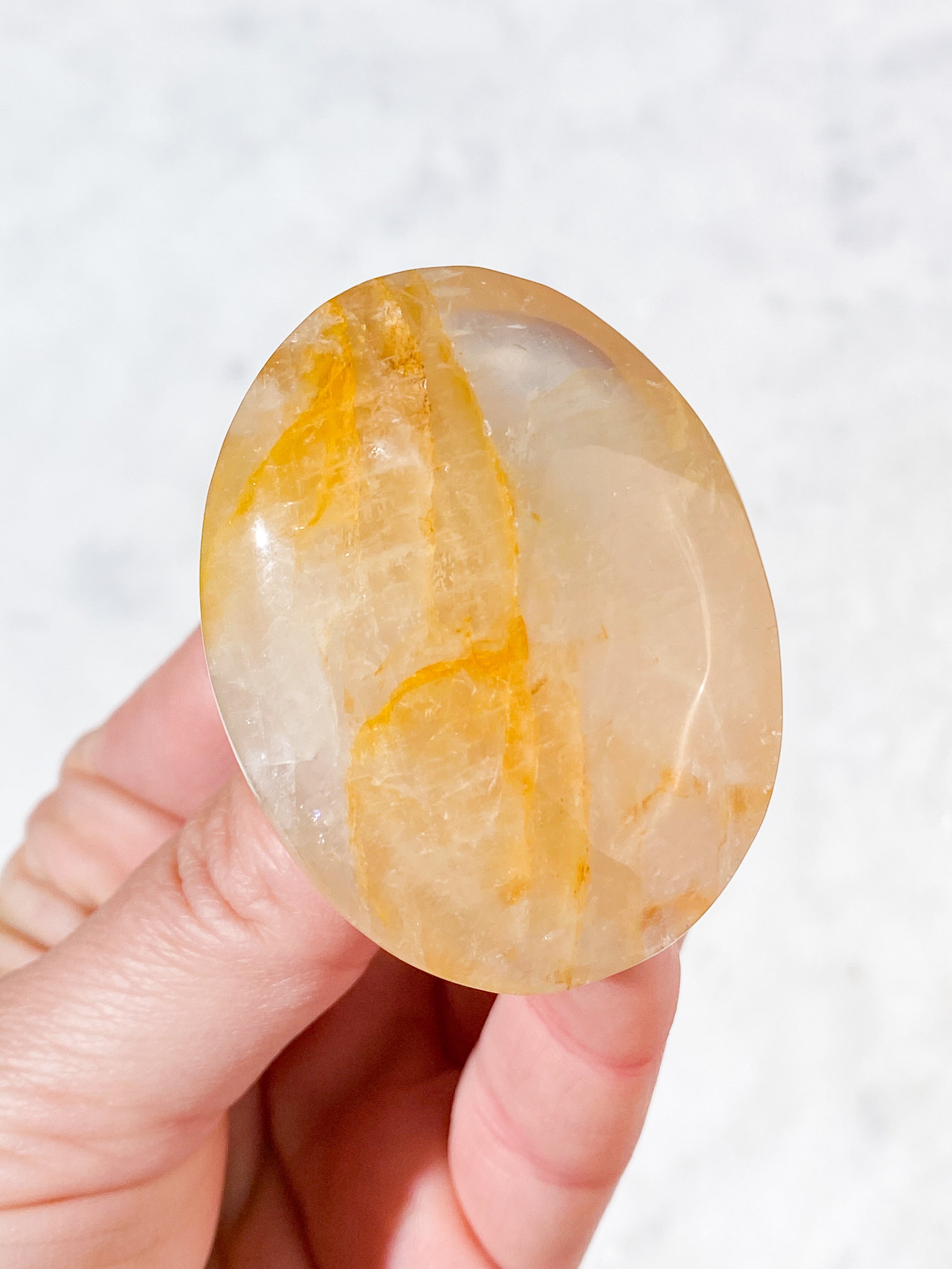 Golden Healer Palmstone (Nr. 4)