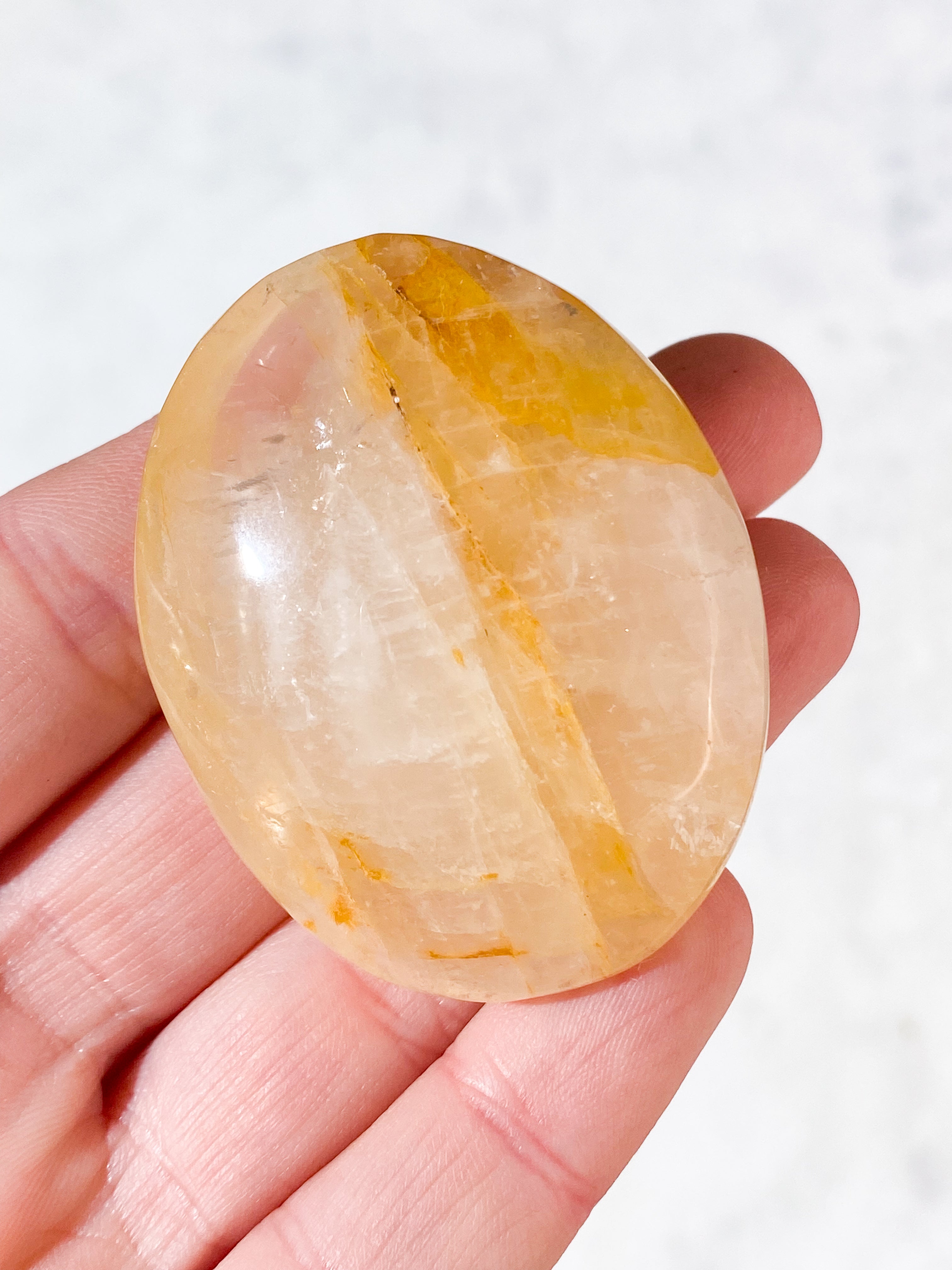 Golden Healer Palmstone (Nr. 4)