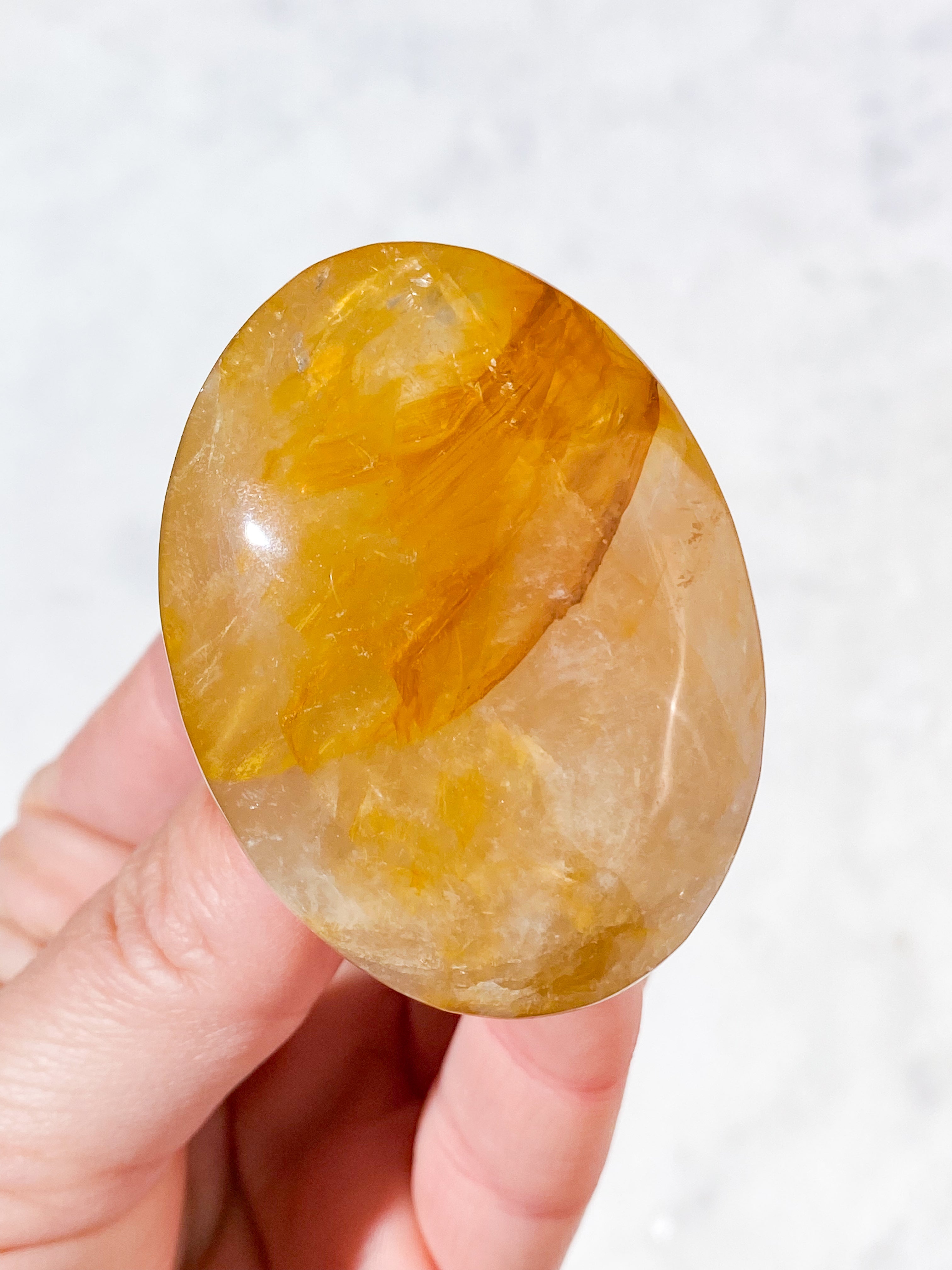 Golden Healer Palmstone (Nr. 6)