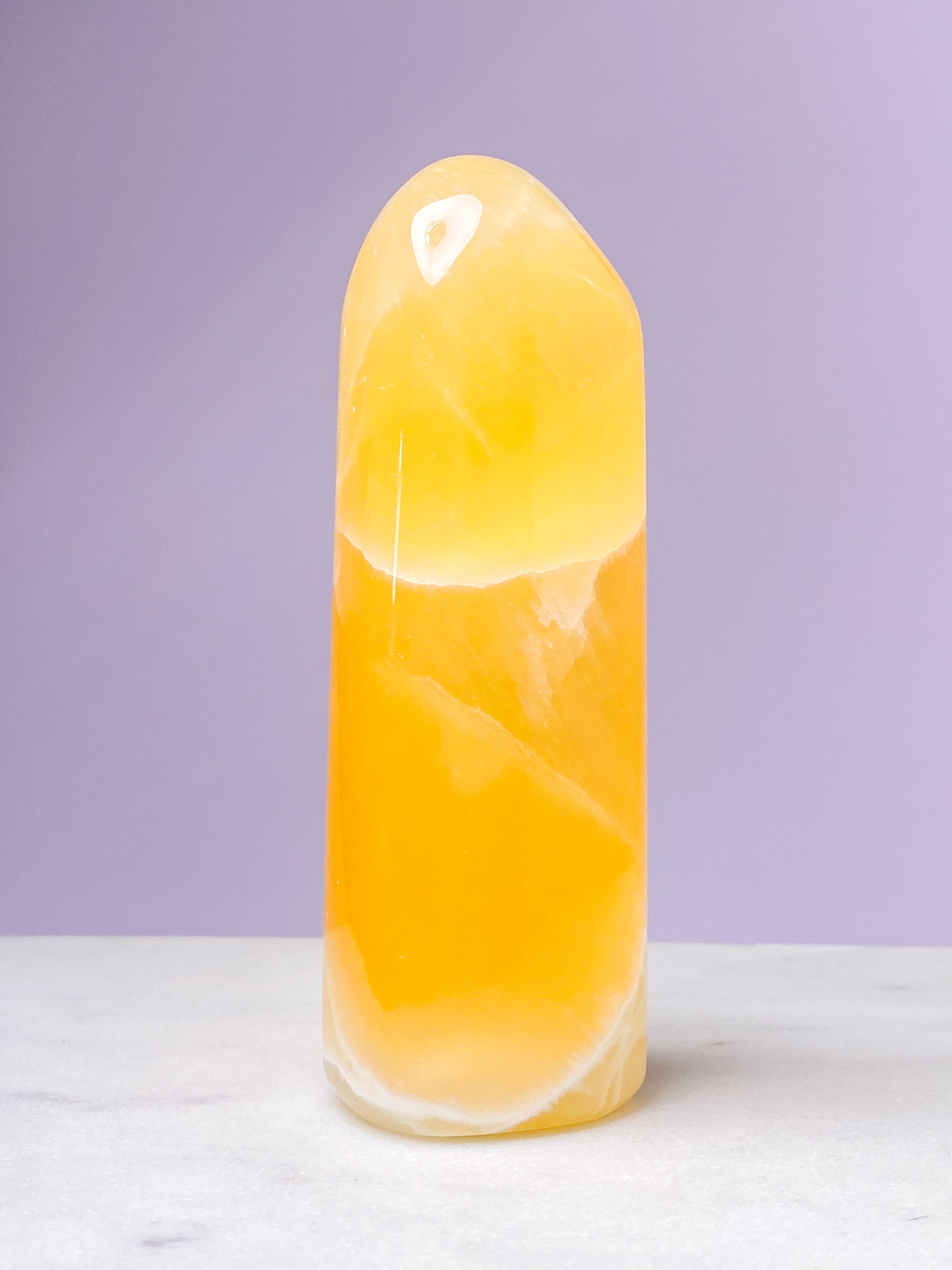 Honeycomb Calcit Tårn (Nr. 12)