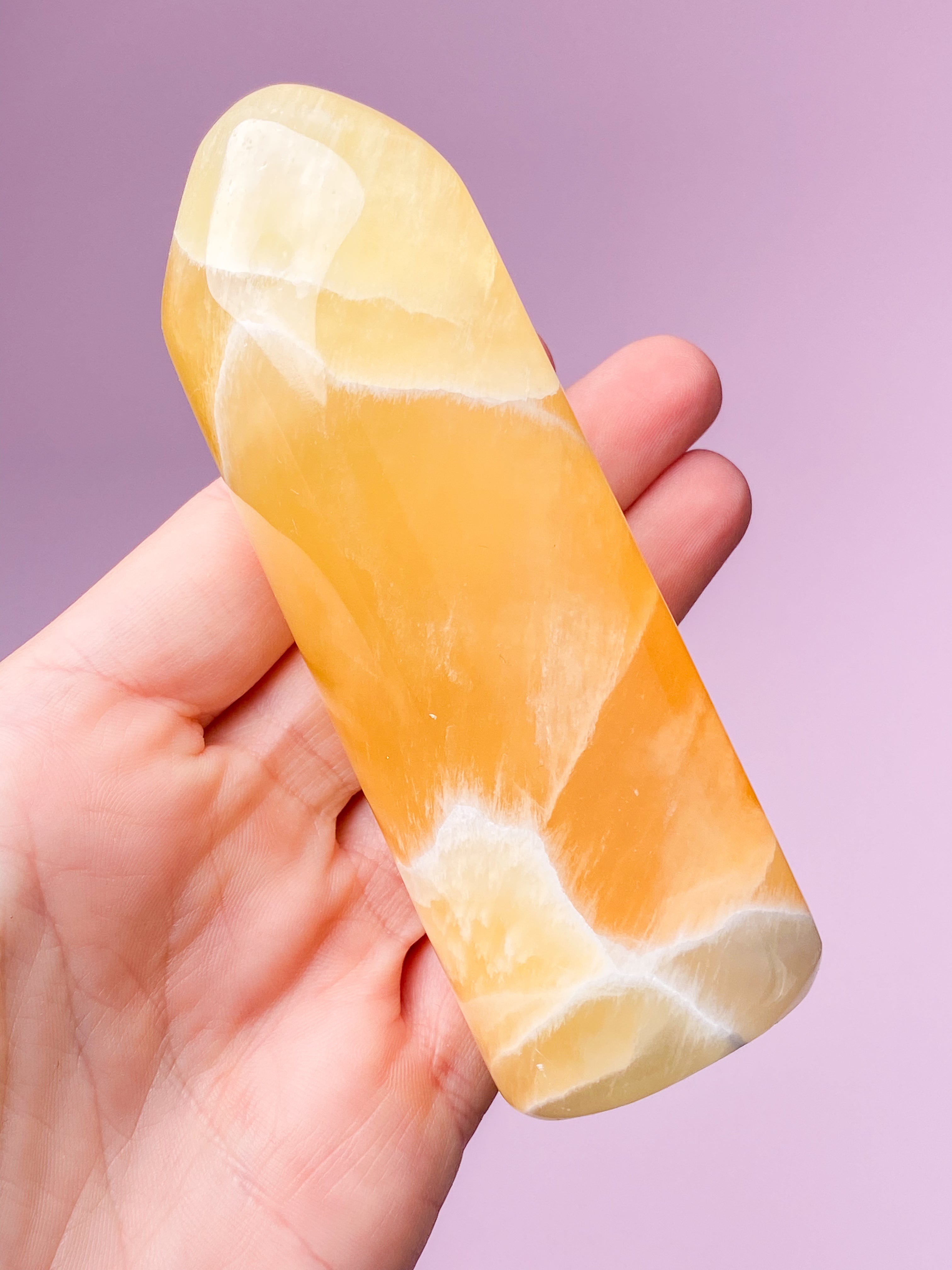 Honeycomb Calcit Tårn (Nr. 12)