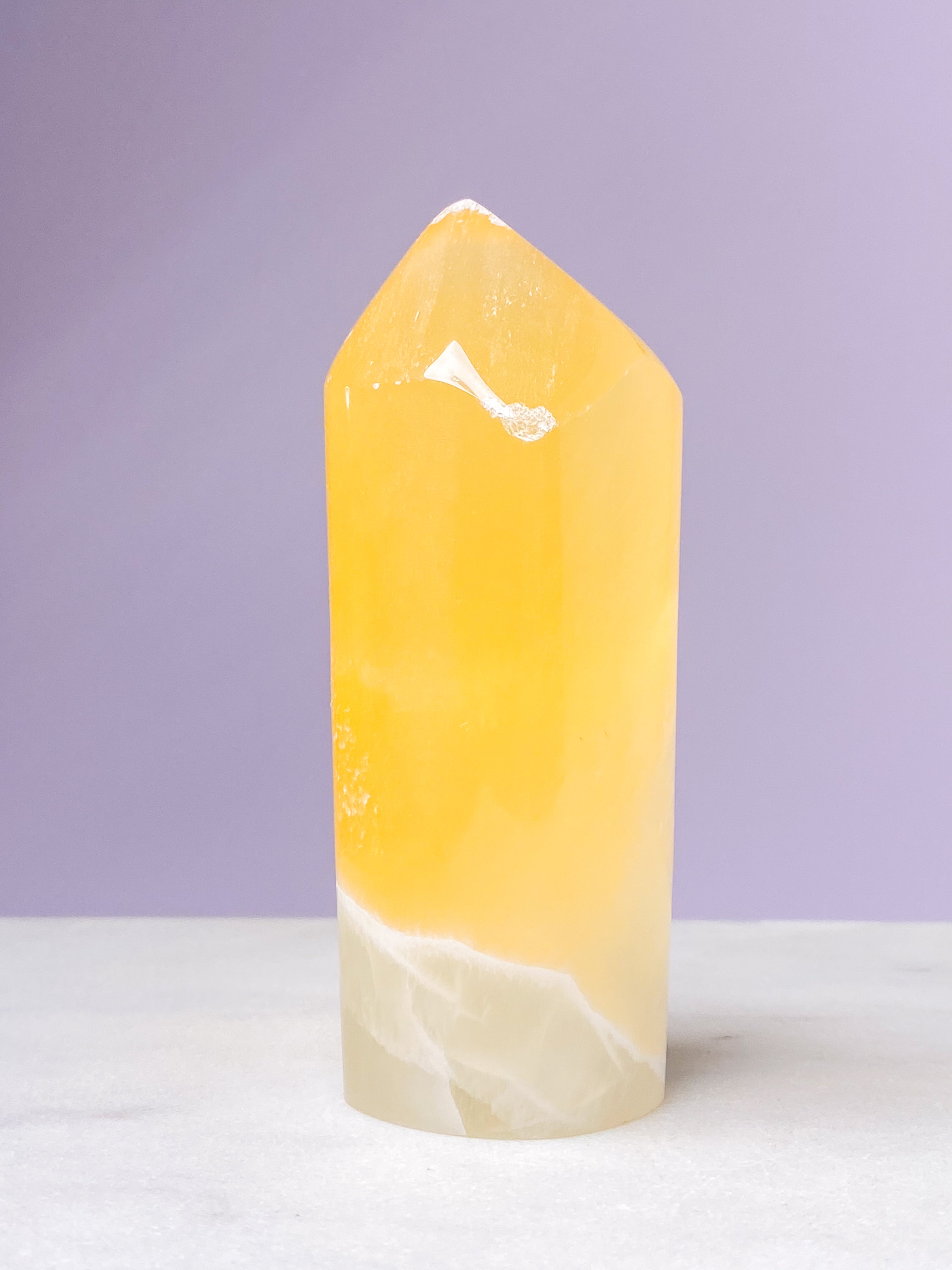 Honeycomb Calcit Tårn (Nr. 13)