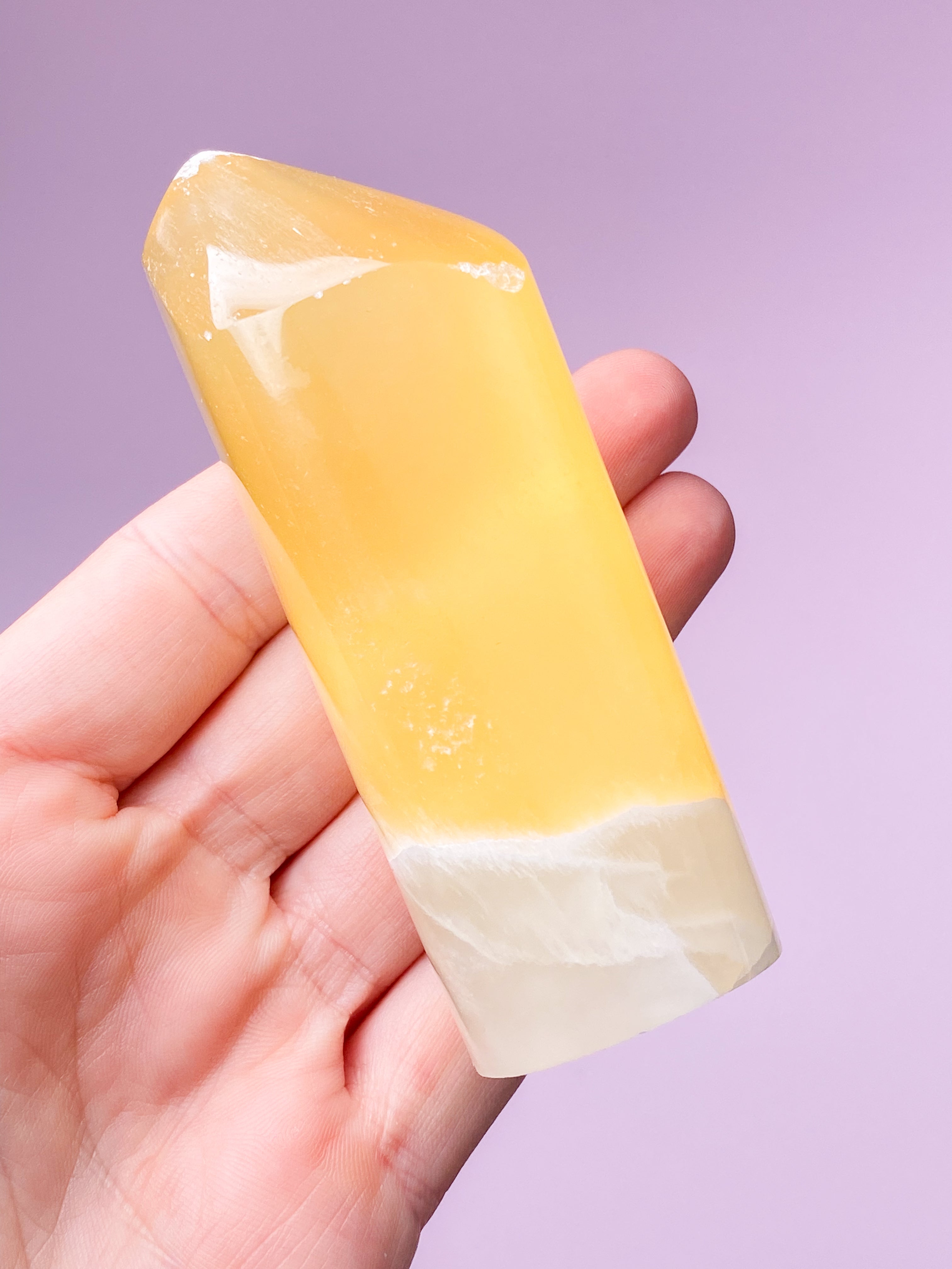 Honeycomb Calcit Tårn (Nr. 13)