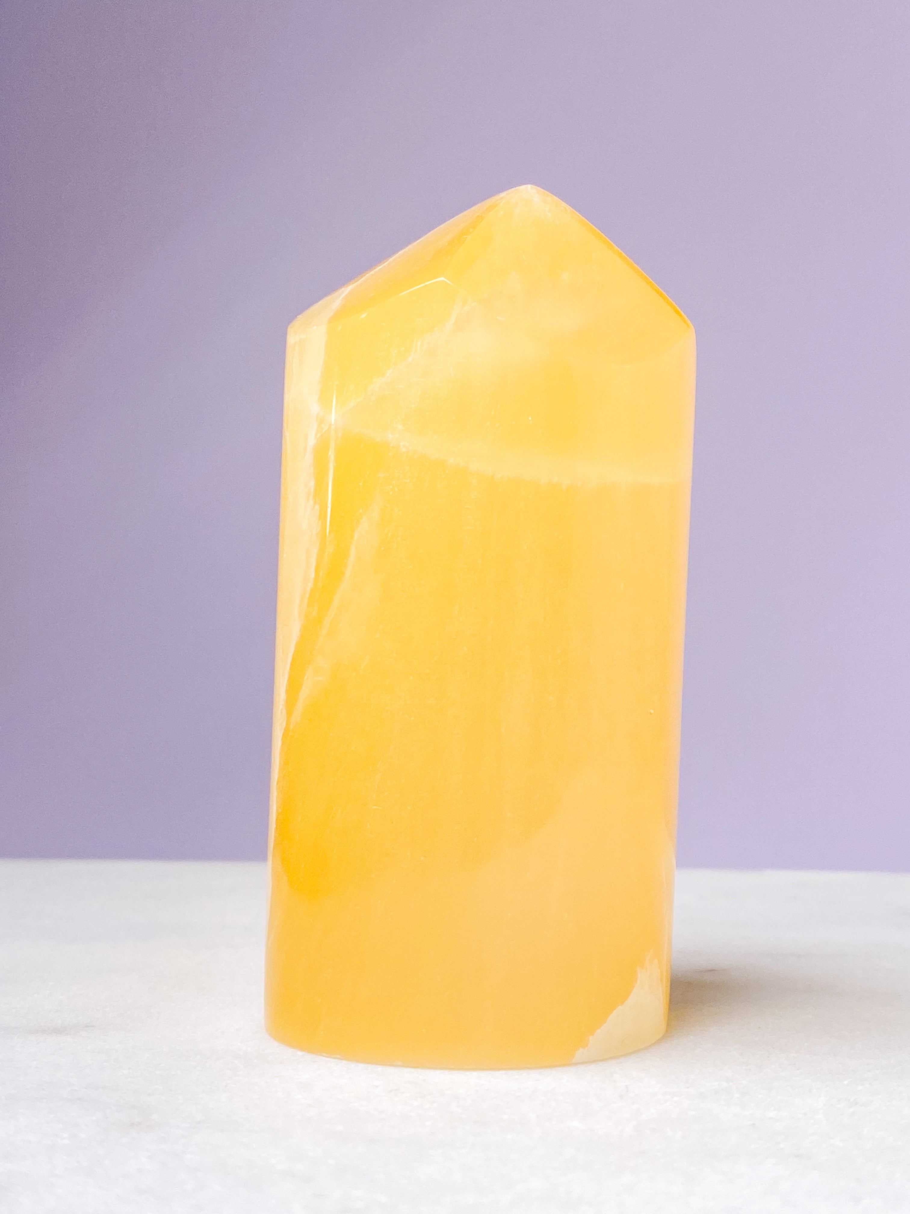 Honeycomb Calcit Tårn (Nr. 17)