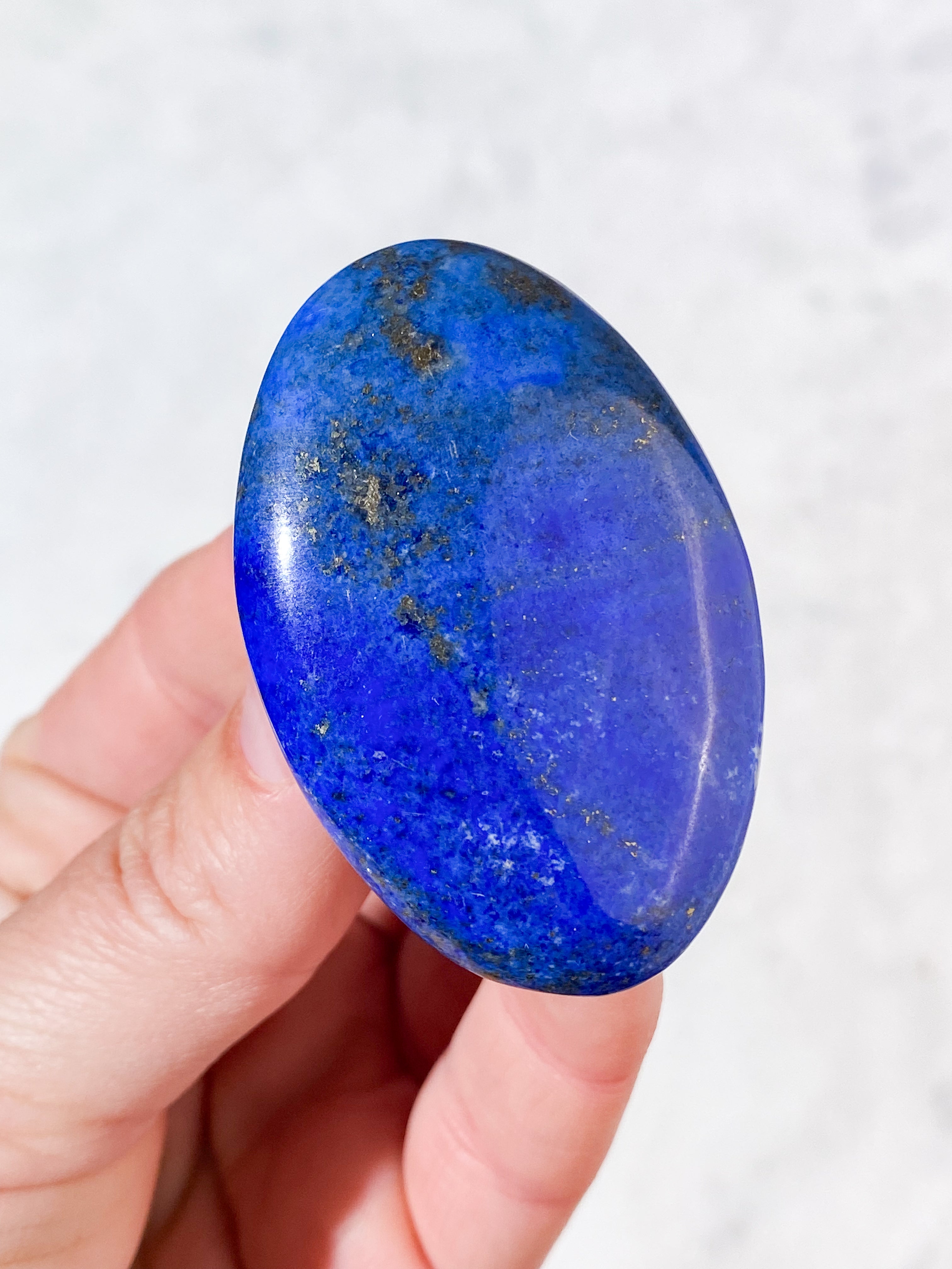 Lapis Lazuli Palmstone (Nr. 2)