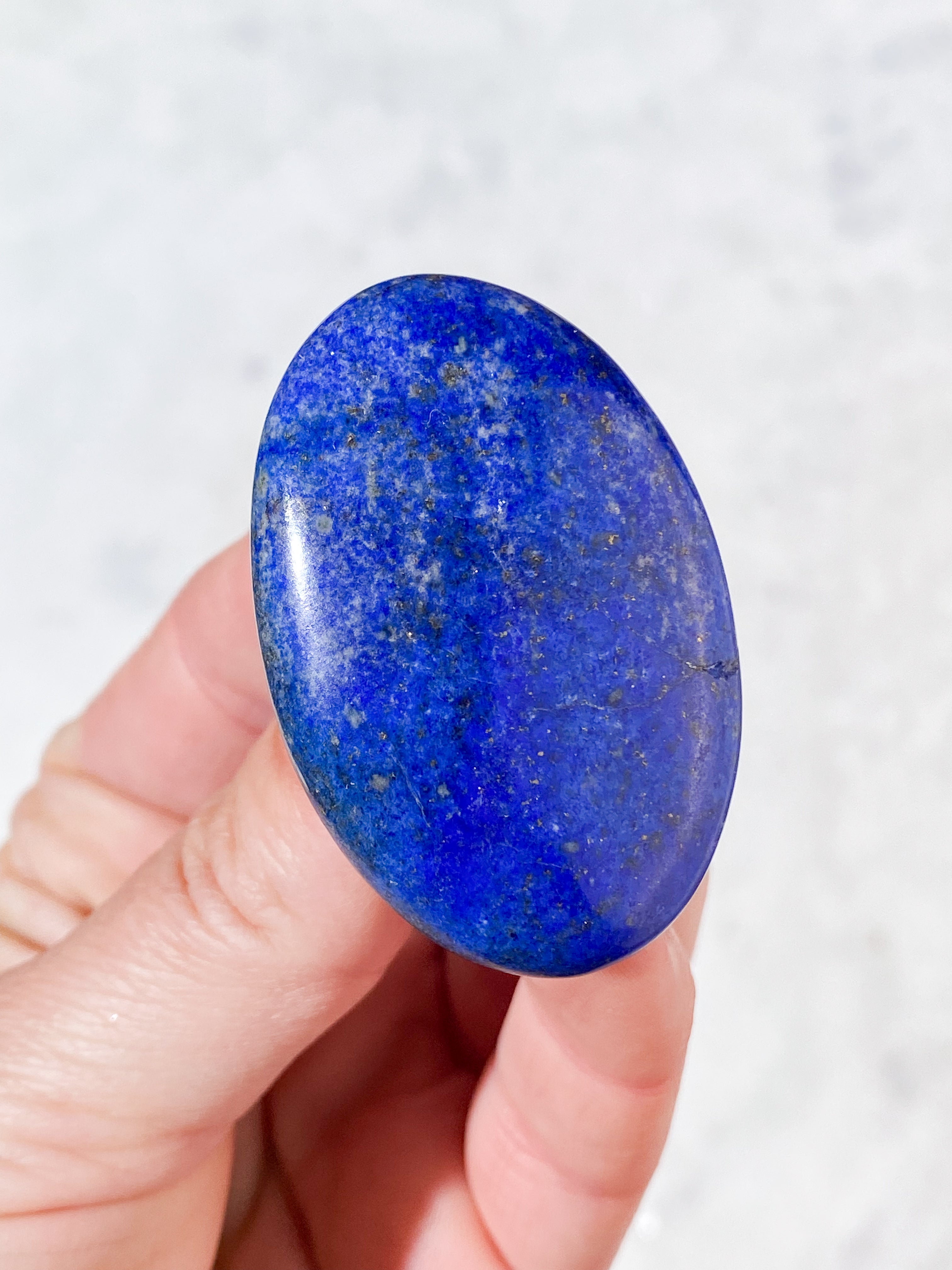 Lapis Lazuli Palmstone (Nr. 3)