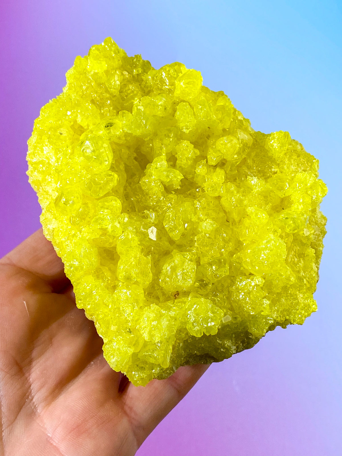 Stor Sulfur Klynge (Svovl) Nr. 1)