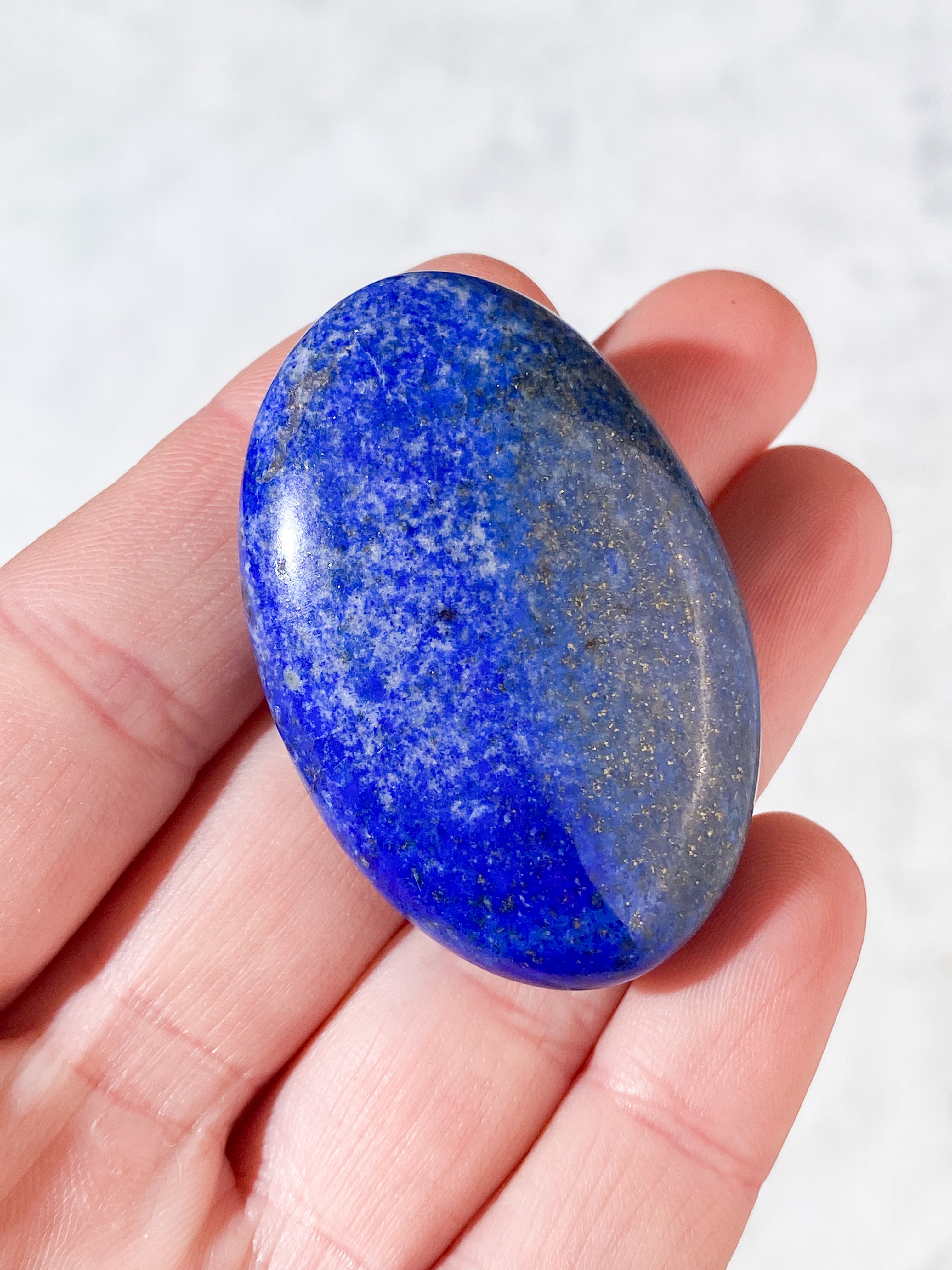 Lapis Lazuli Palmstone (Nr. 3)