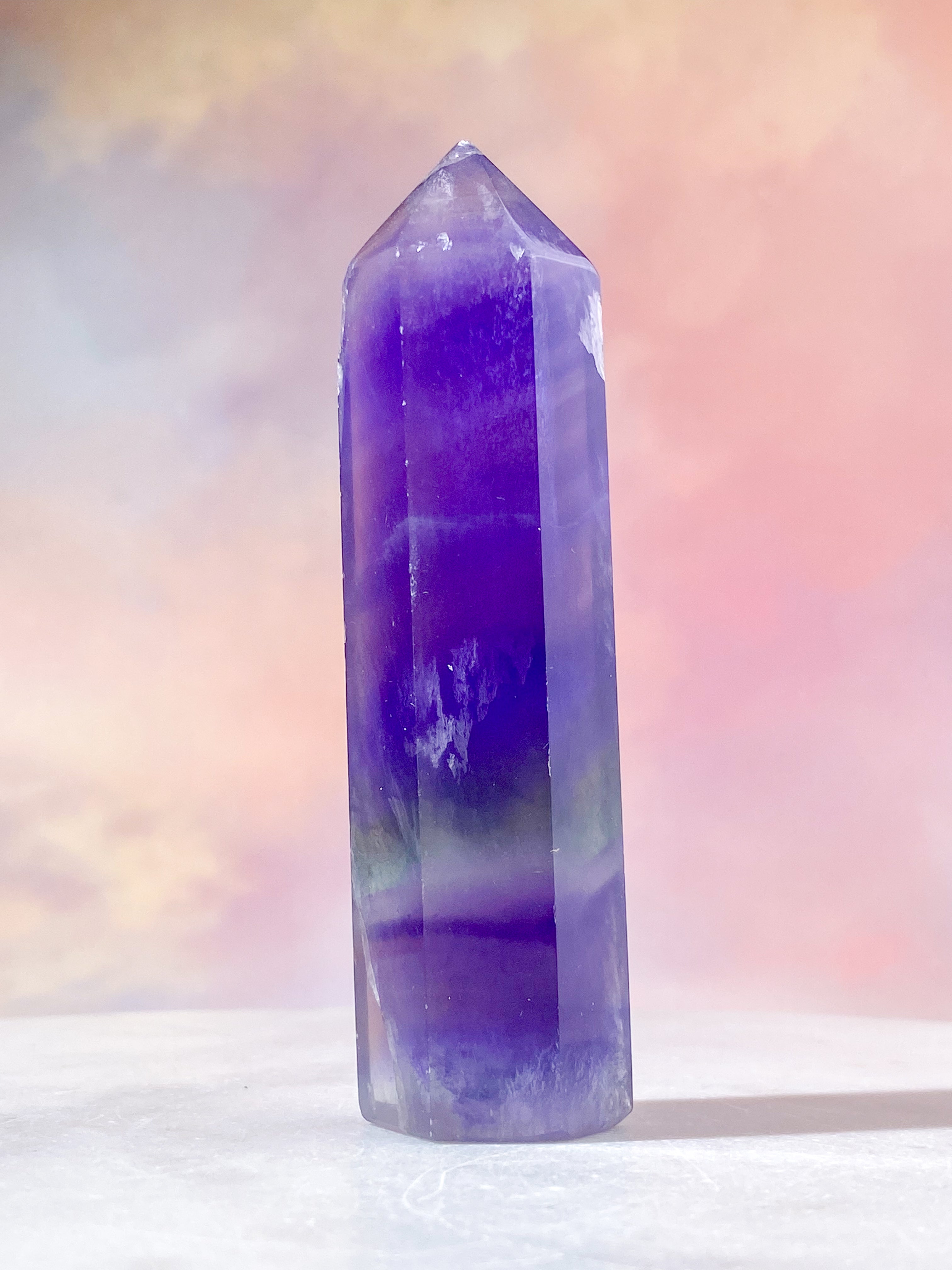 Indigo Fluorit Tårn (Nr. 5)