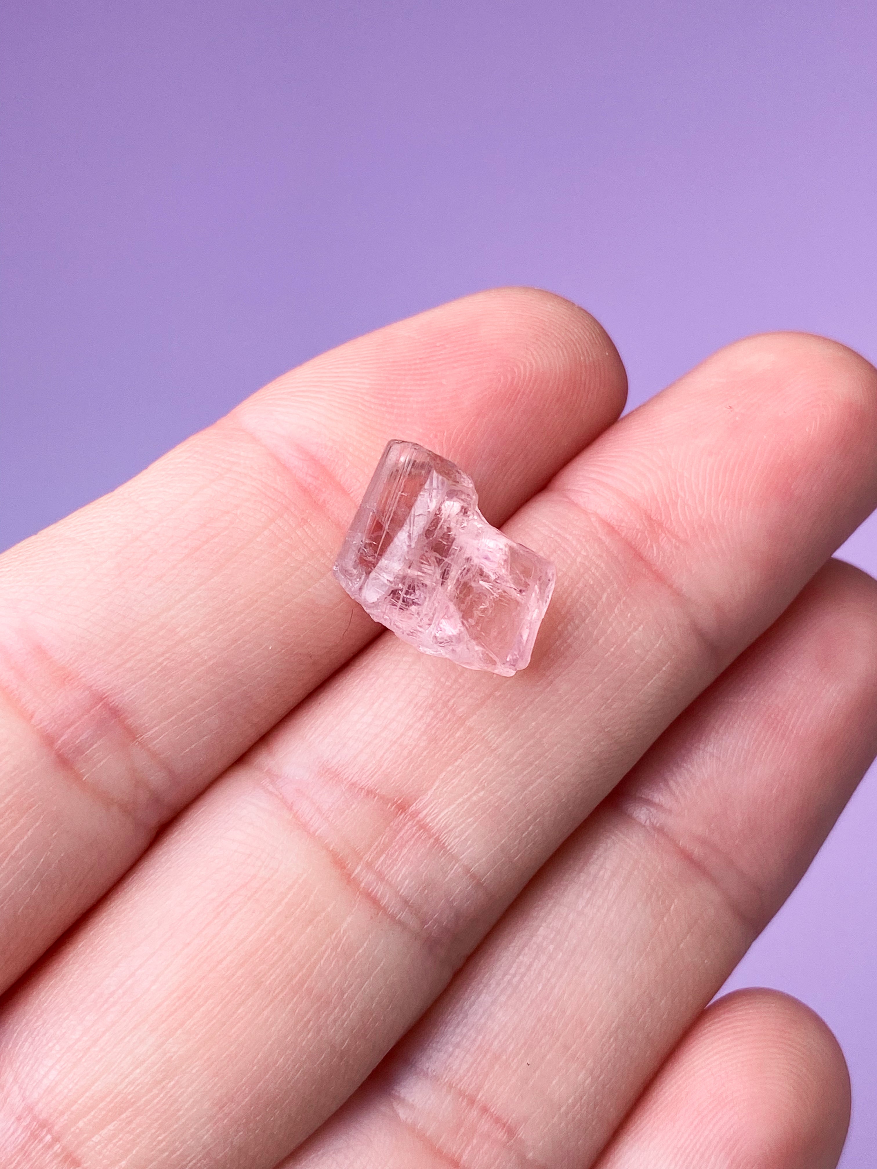 Pink Turmalin Rå (Nr. 12) Eksklusiv Kvalitet