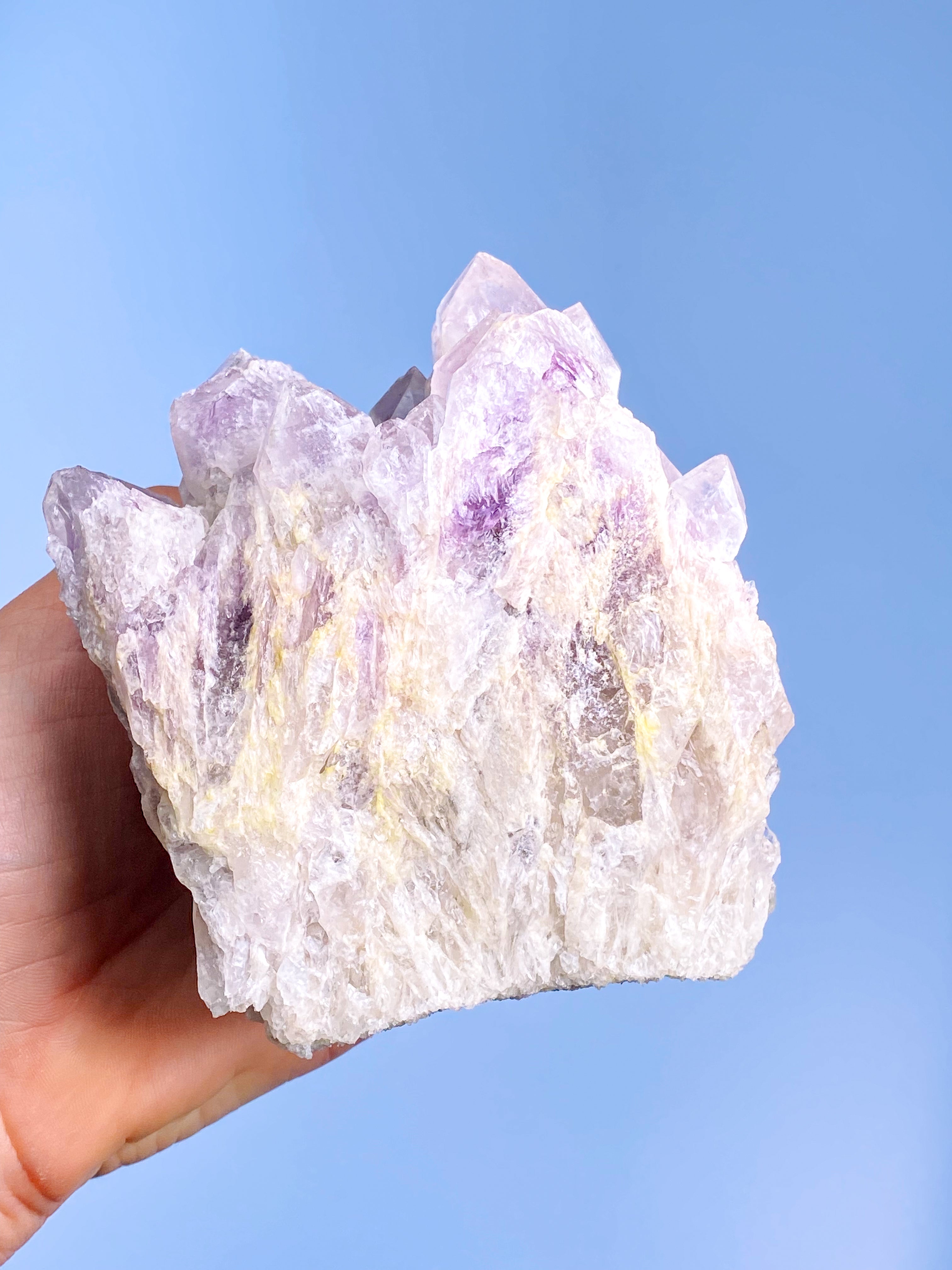 Sukker Ametyst Klynge (Nr. 5)