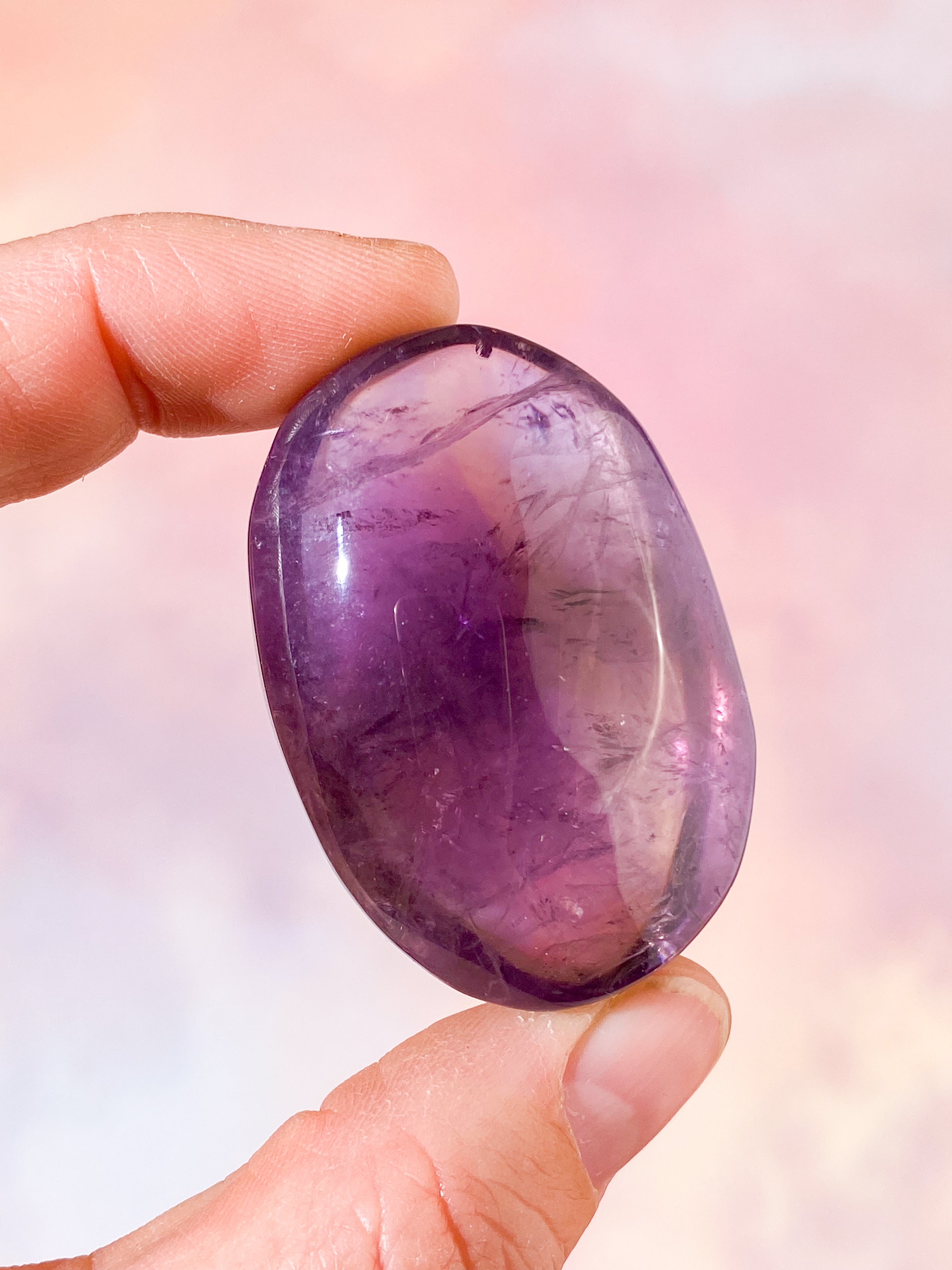 Ametyst Palmstone (Nr. 3)