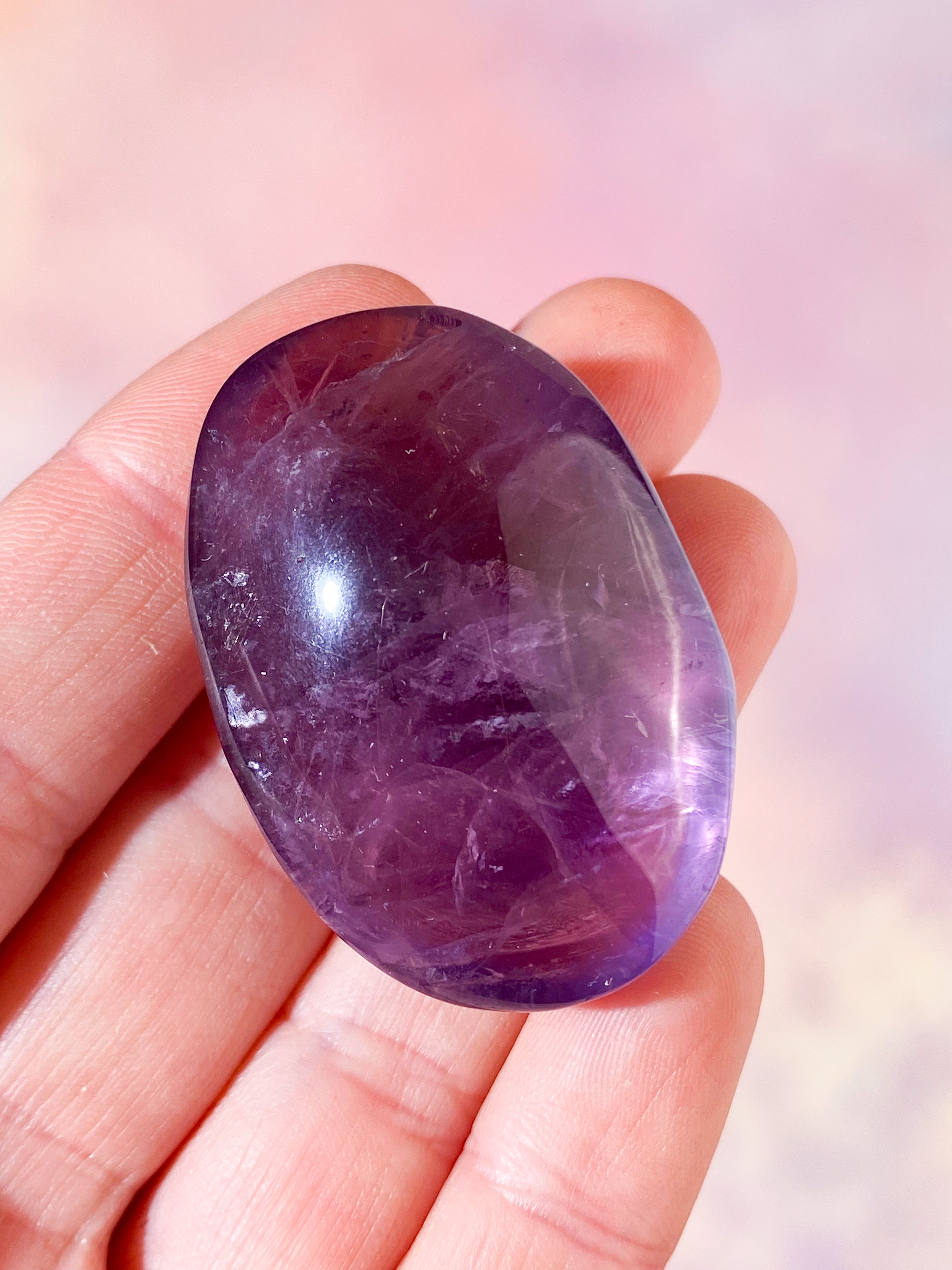 Ametyst Palmstone (Nr. 4)