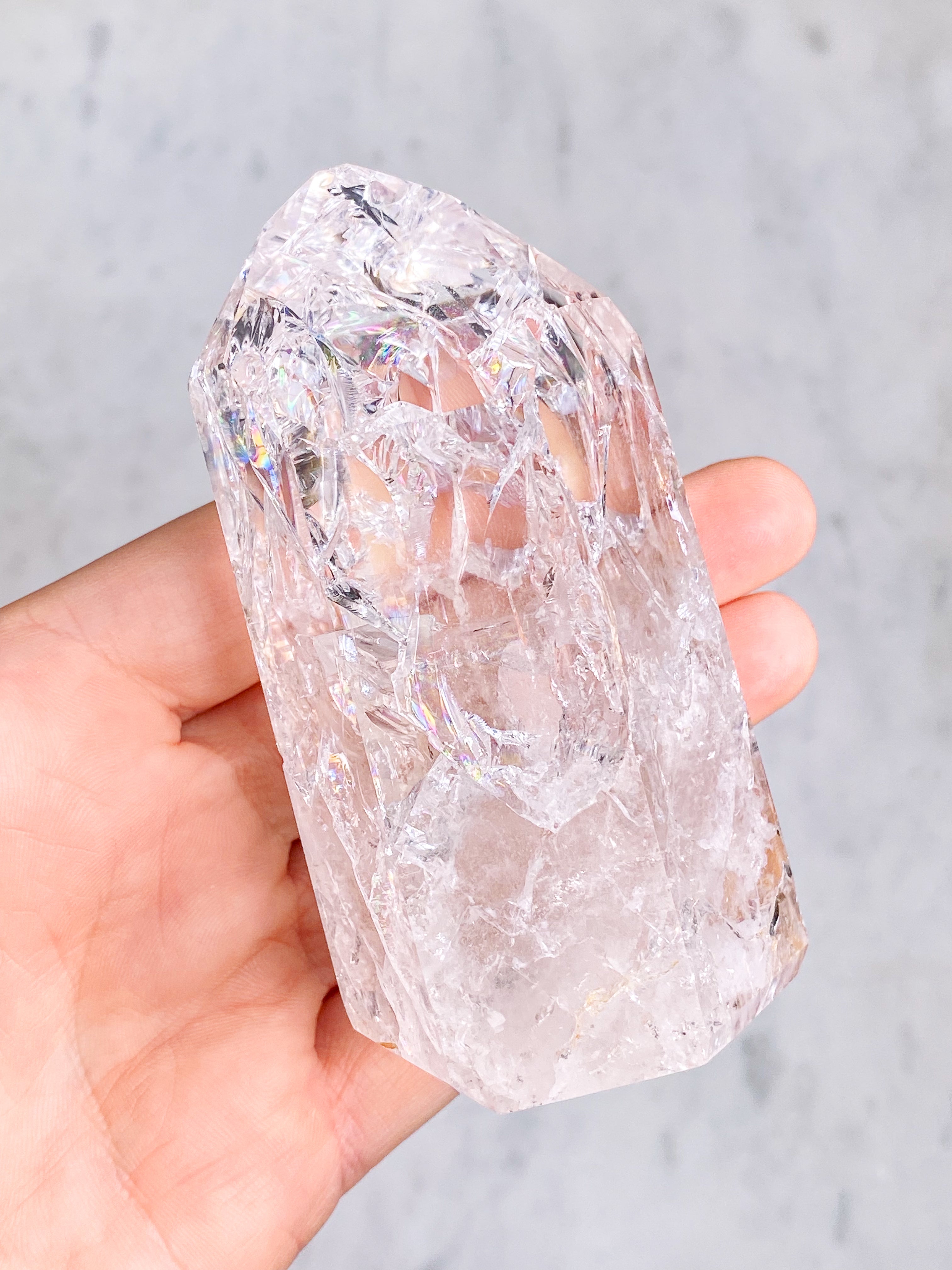 Fire And Ice Quartz Tårn (Nr. 10)