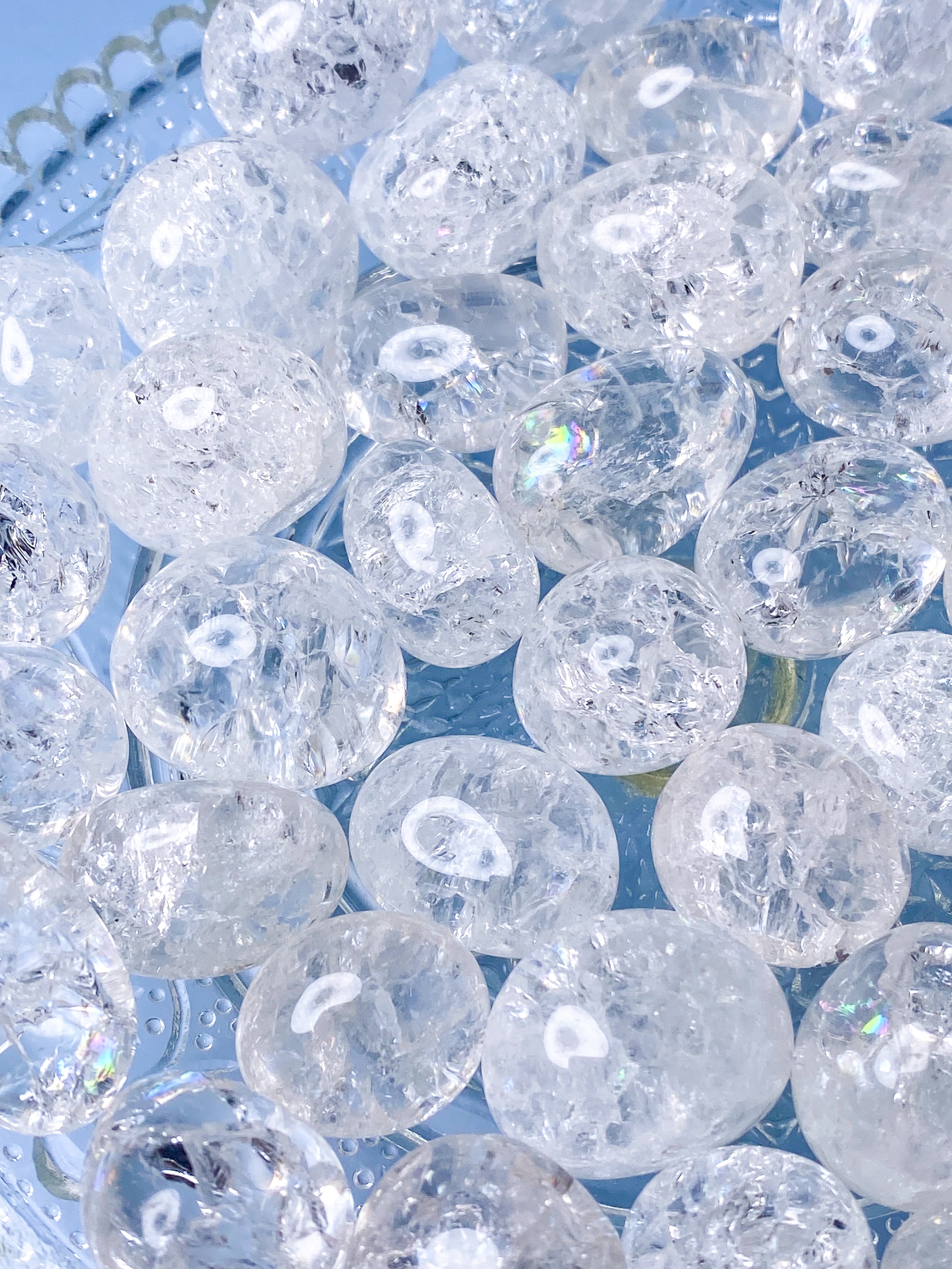 Fire And Ice Quartz Tower (No. 11)