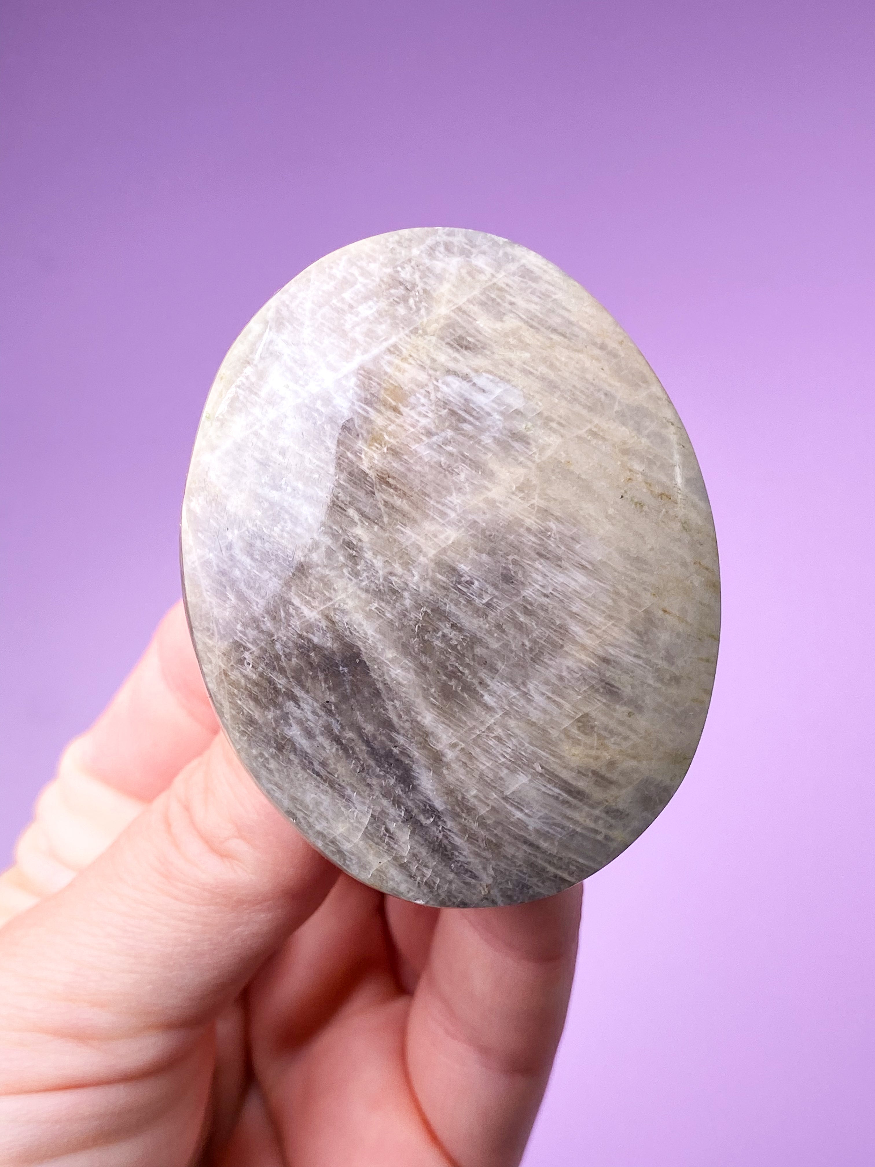 Rainbow Moonstone Palmstone