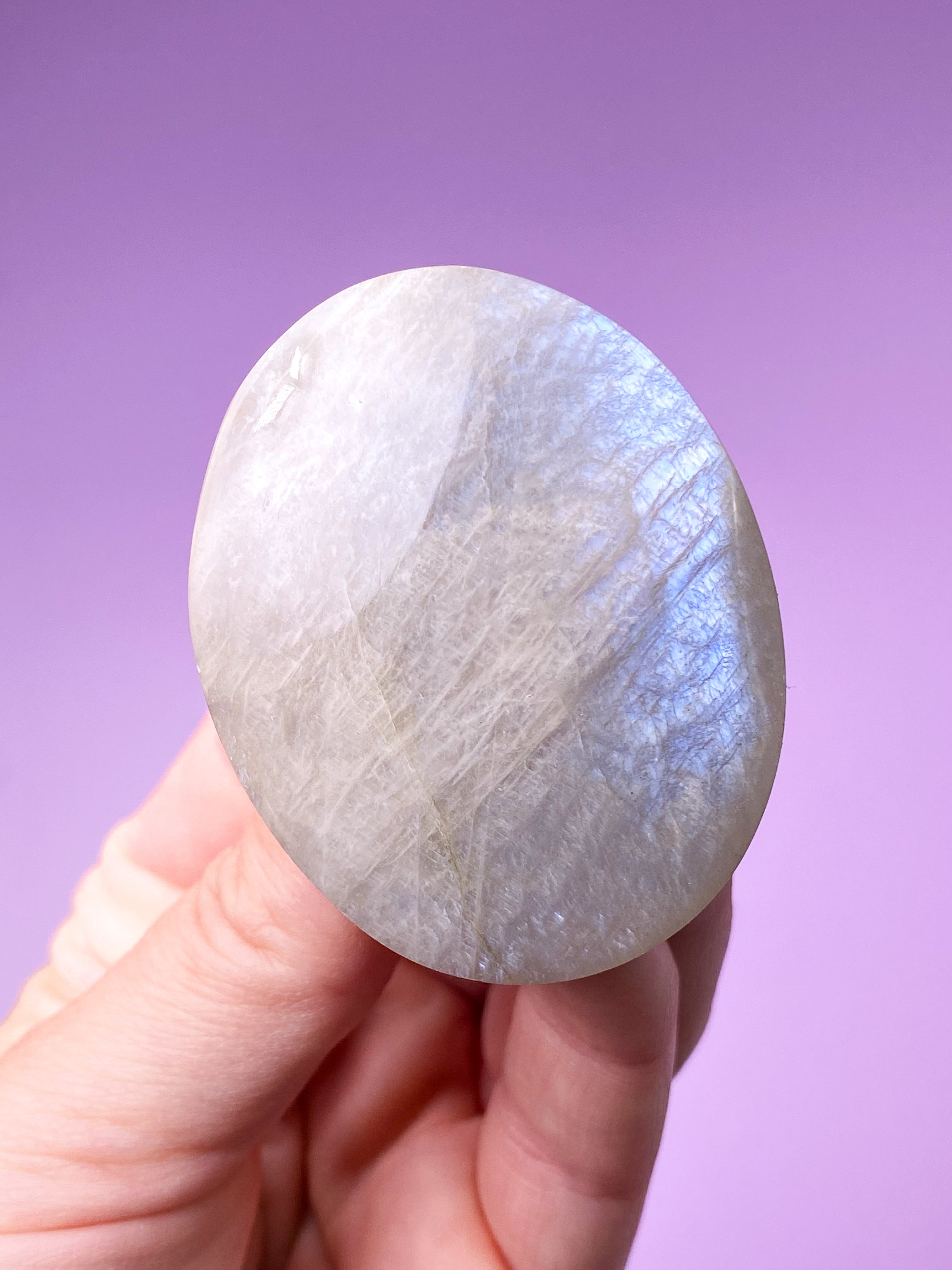 Rainbow Moonstone Palmstone