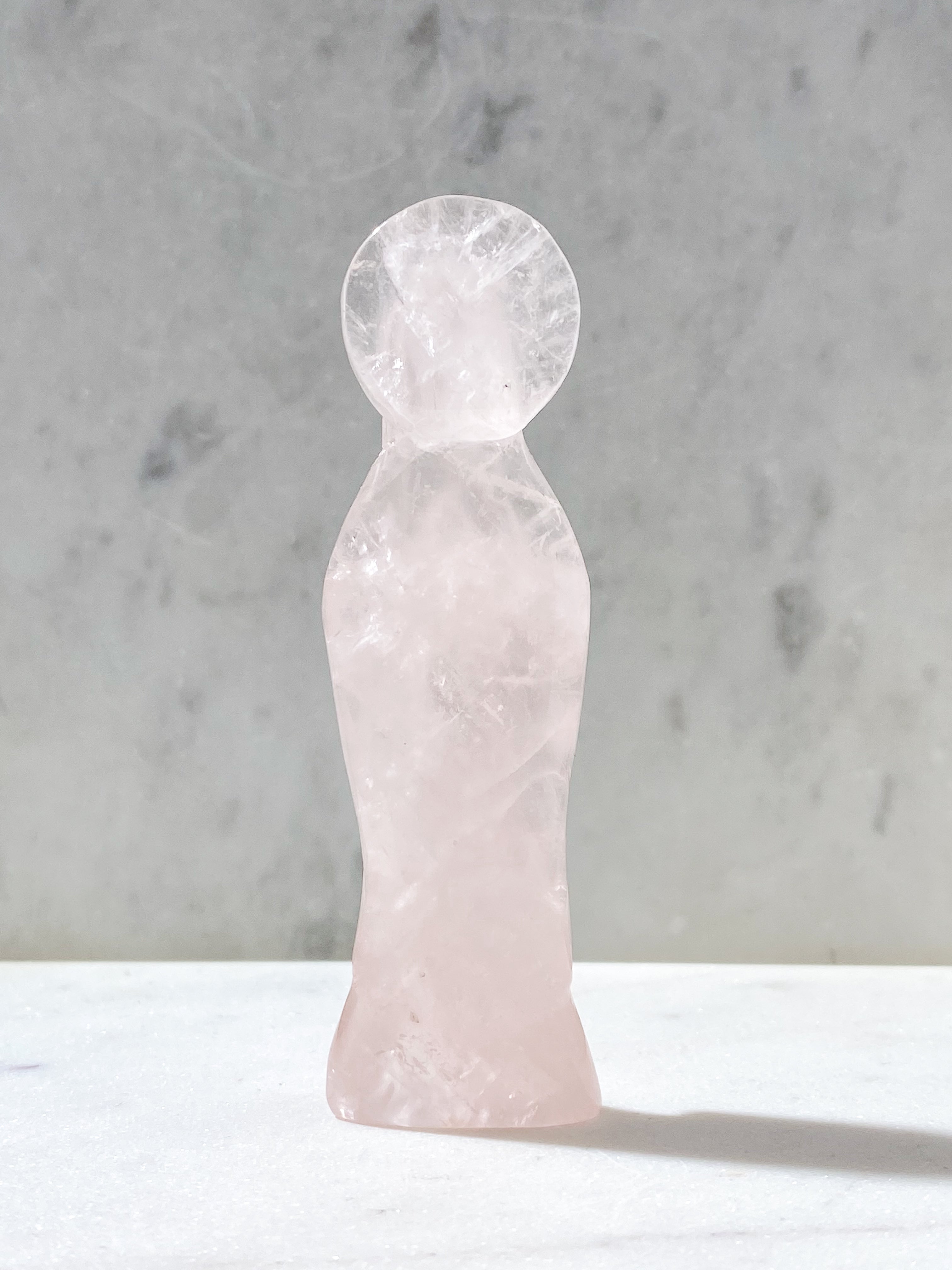 OUTLET - Rosakvarts Mini Madonna