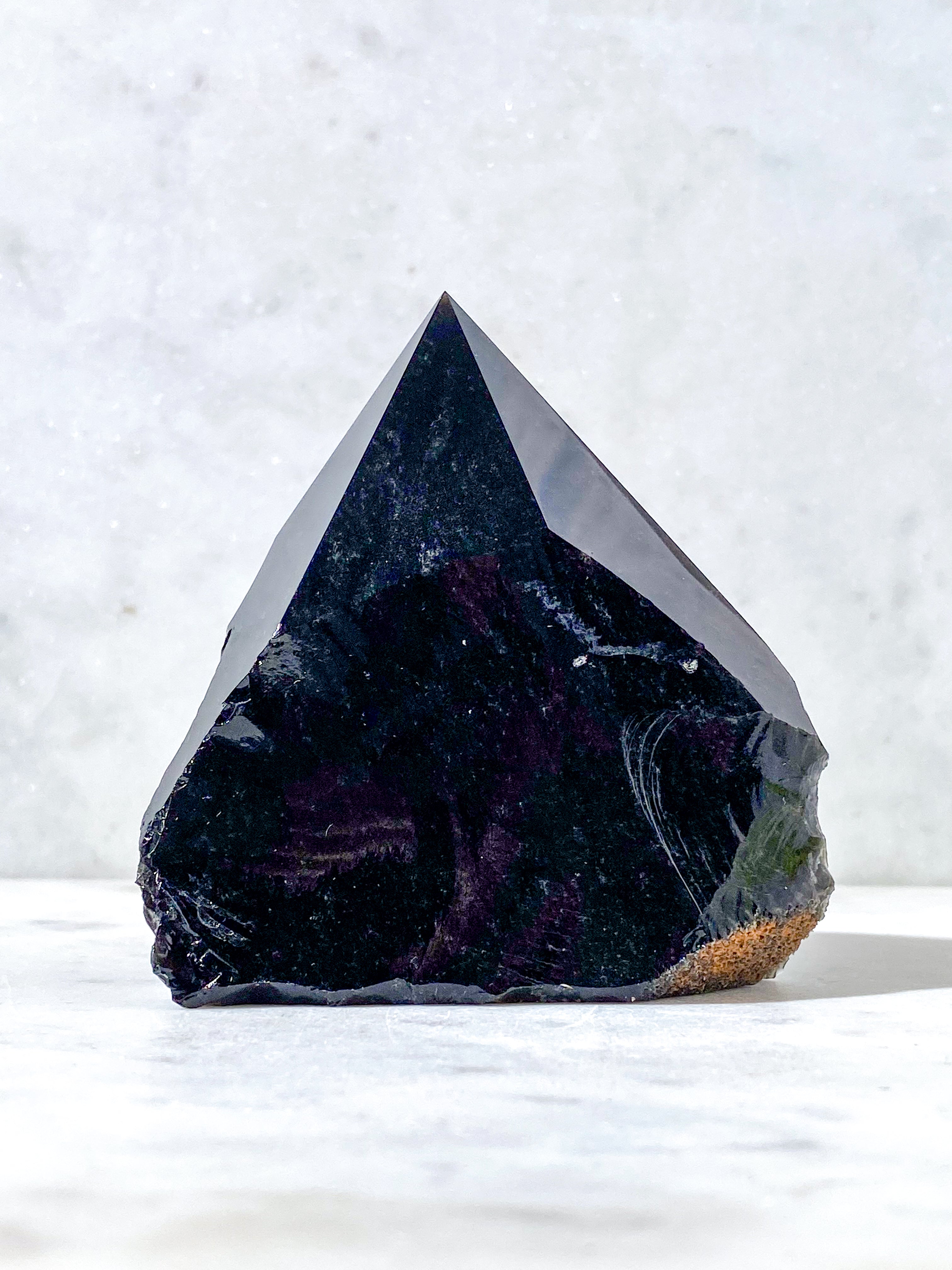 Obsidian Med Poleret Spids (Nr. 1)