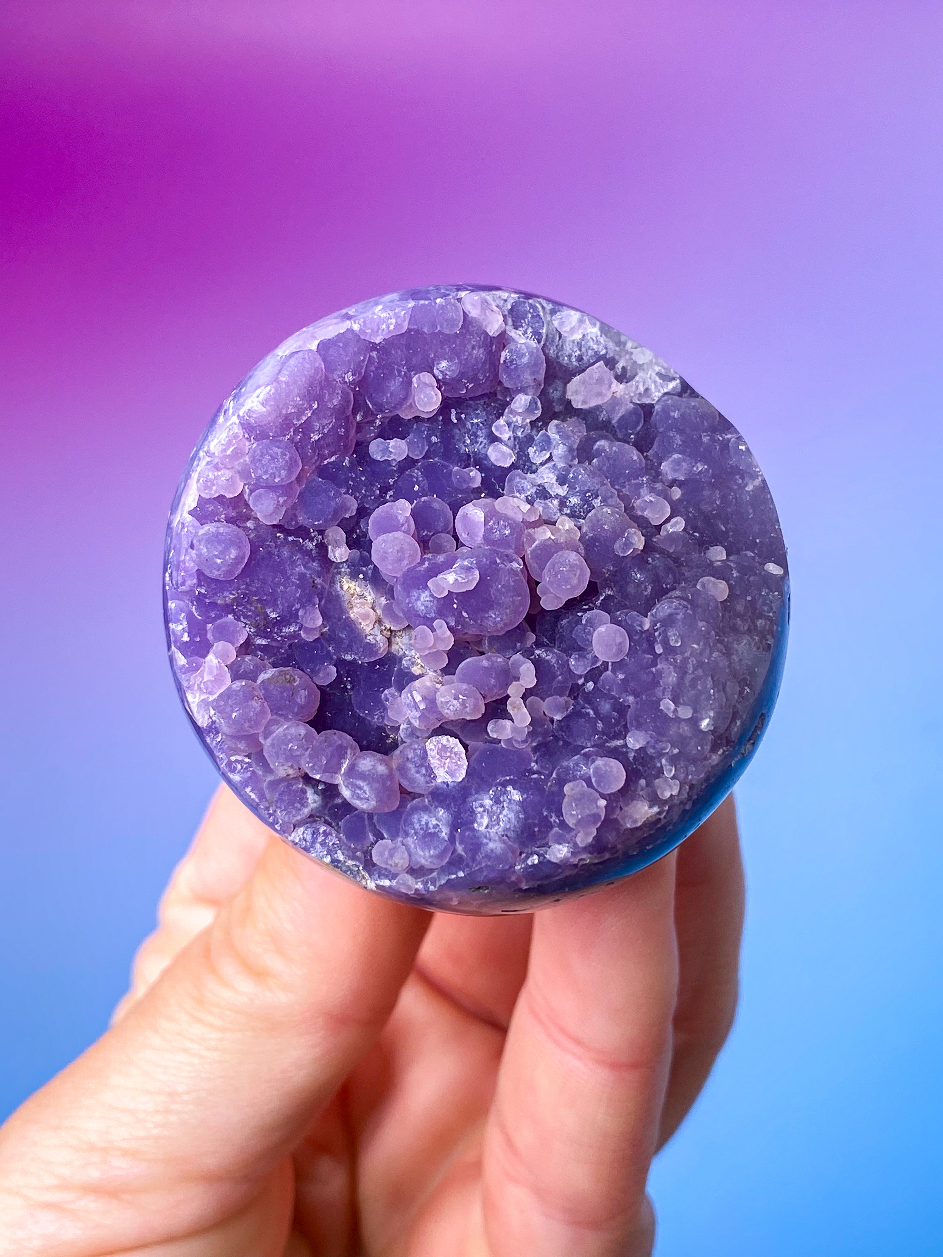 Druzy Grape Agat Kugle (Nr. 4)