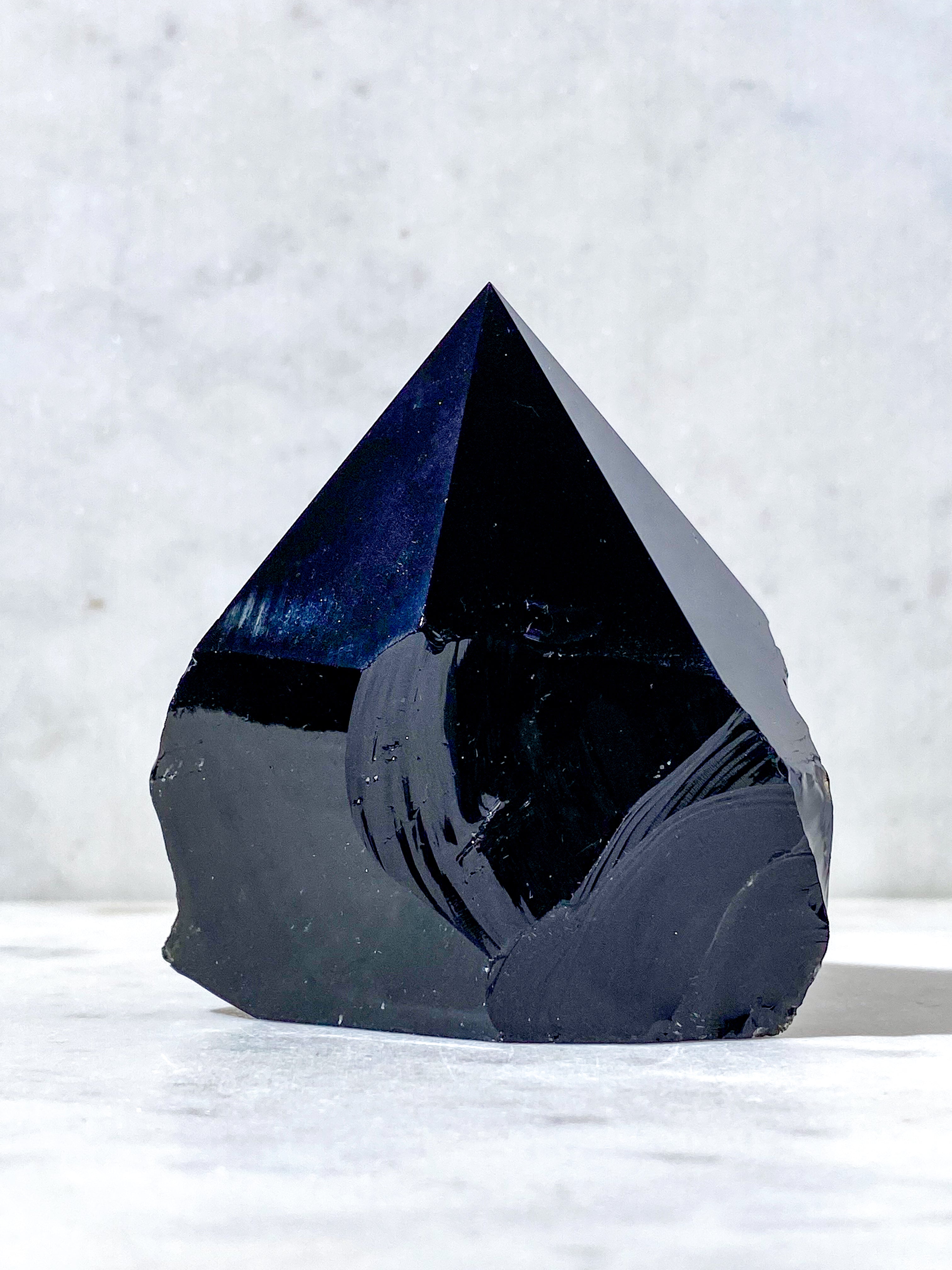 Obsidian Med Poleret Spids (Nr. 5)