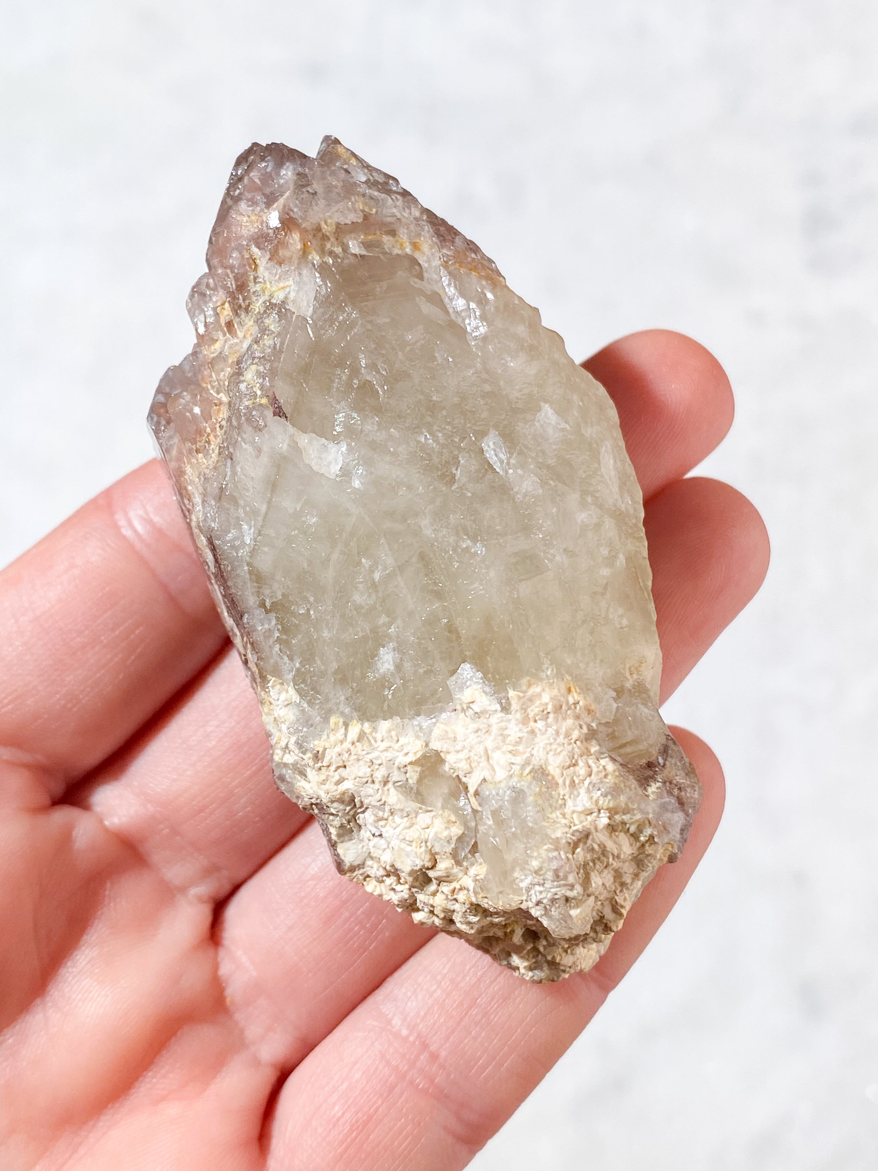 Rød Lithium Kvarts Spids (Nr. 14)