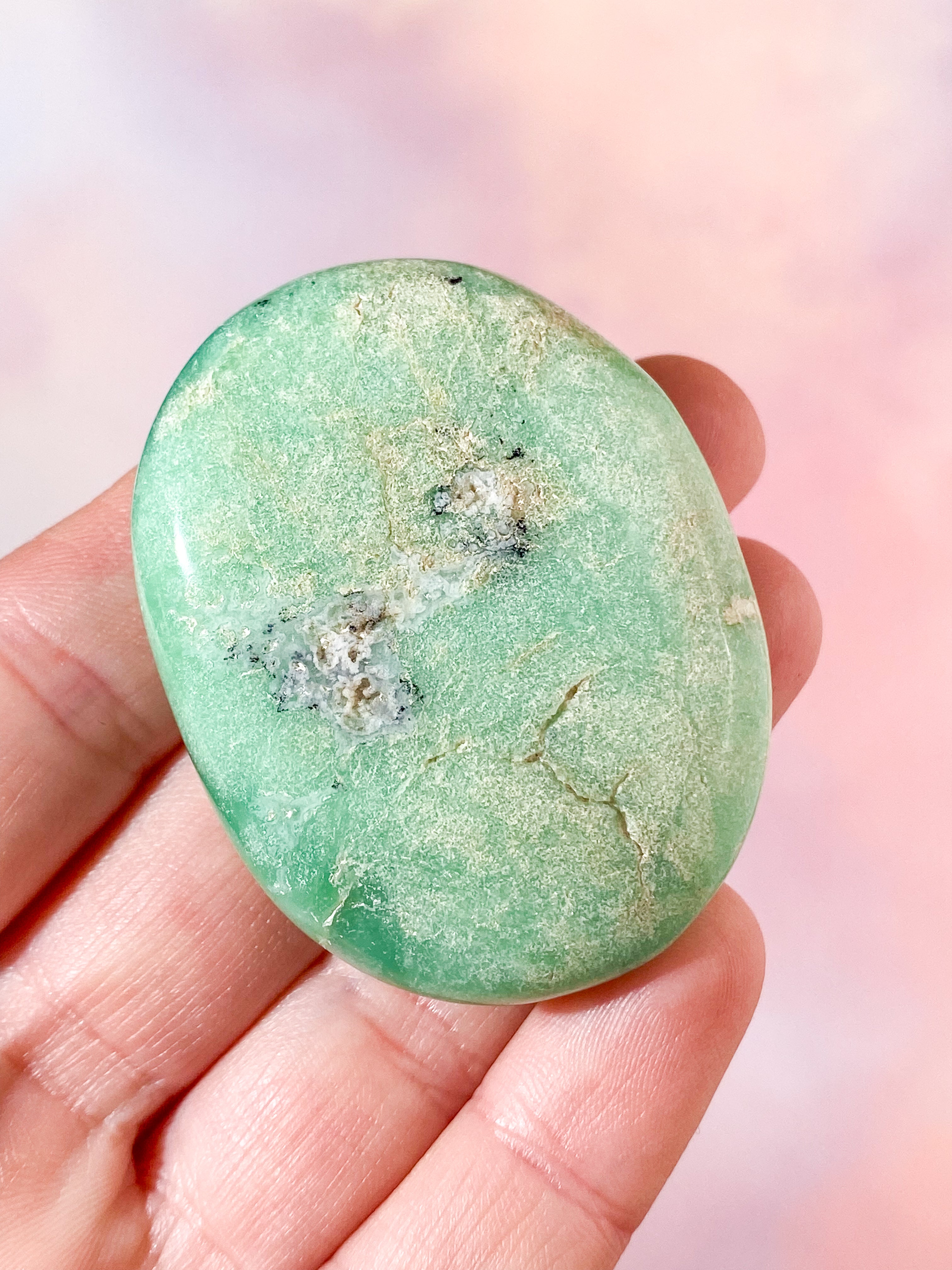 Chrysopras Palmstone (Nr. 2)