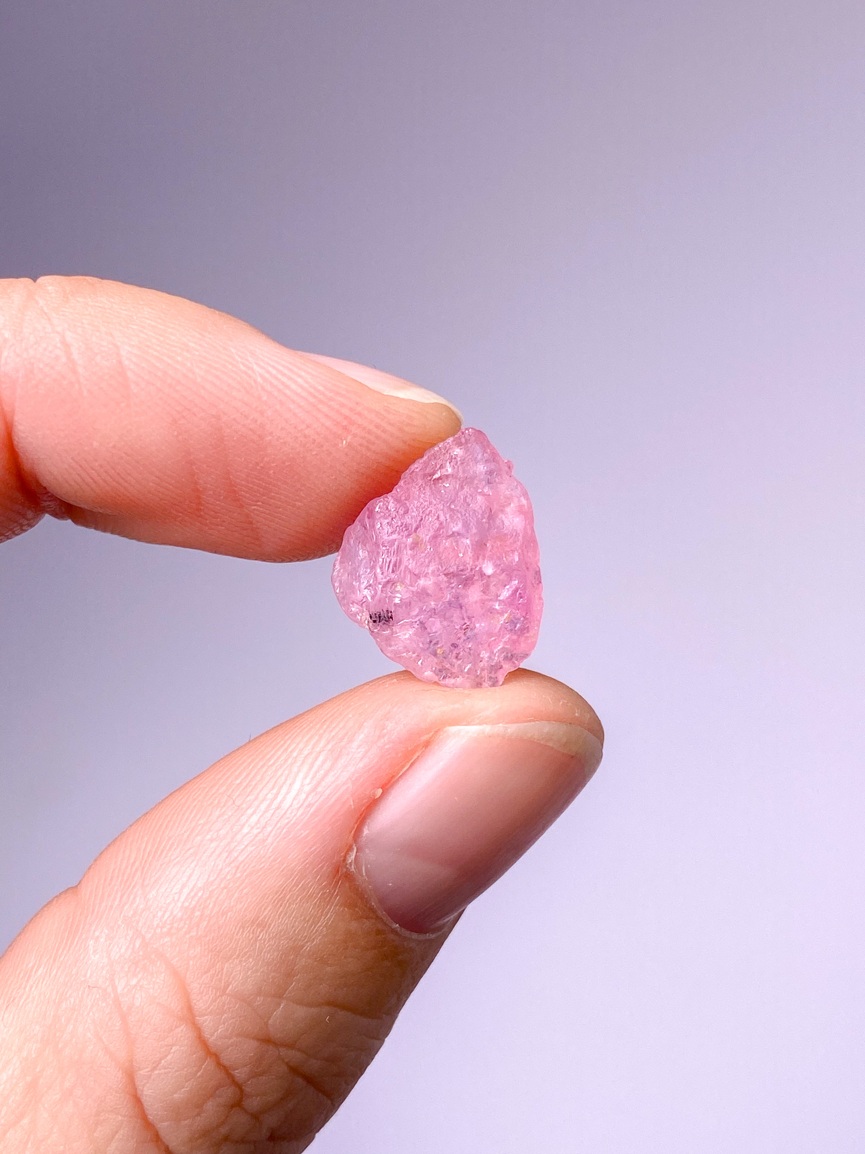 Pink Turmalin Rå (Nr. 3) Eksklusiv Kvalitet