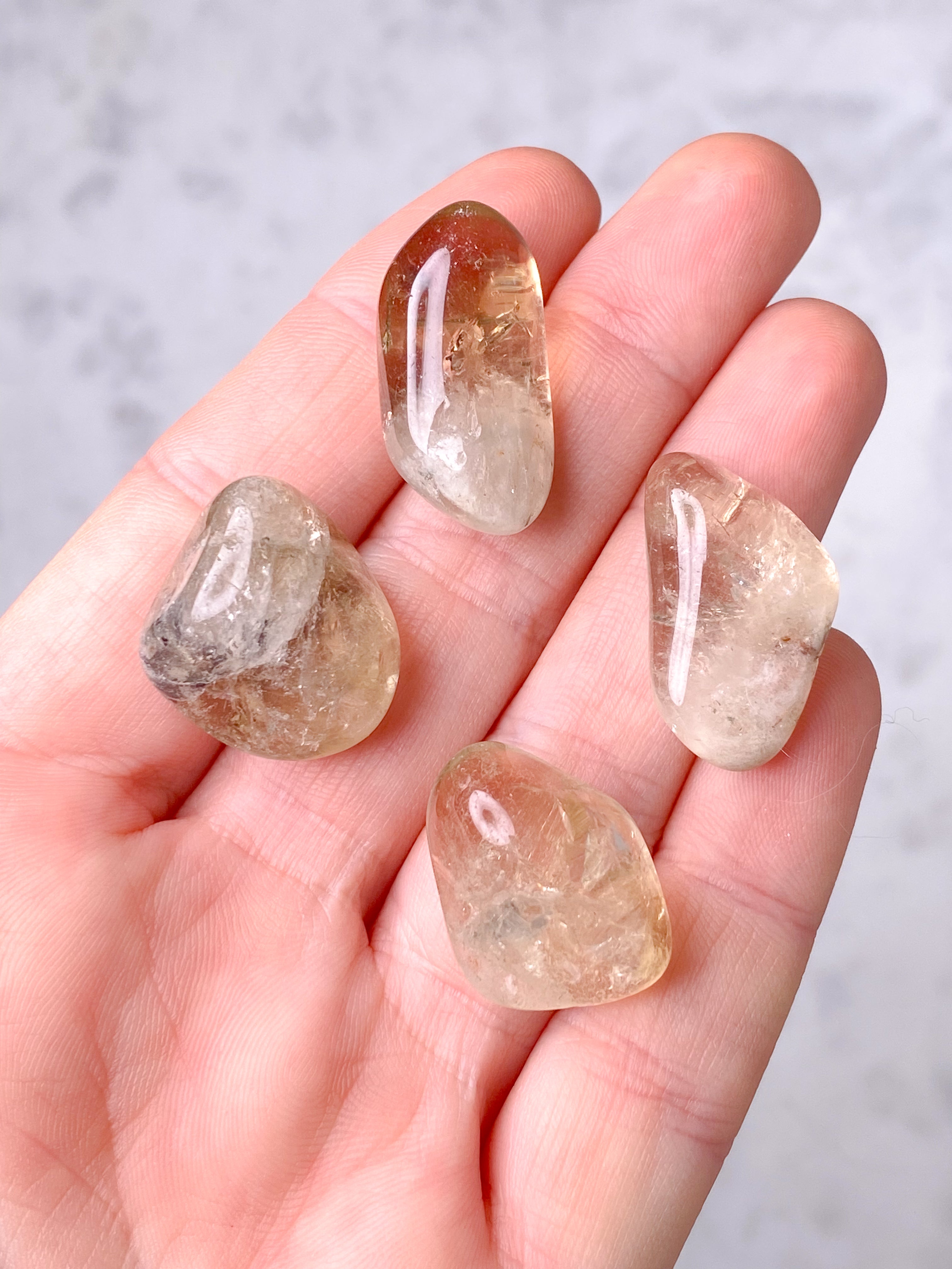 Citrine Pocket Stone (Real)