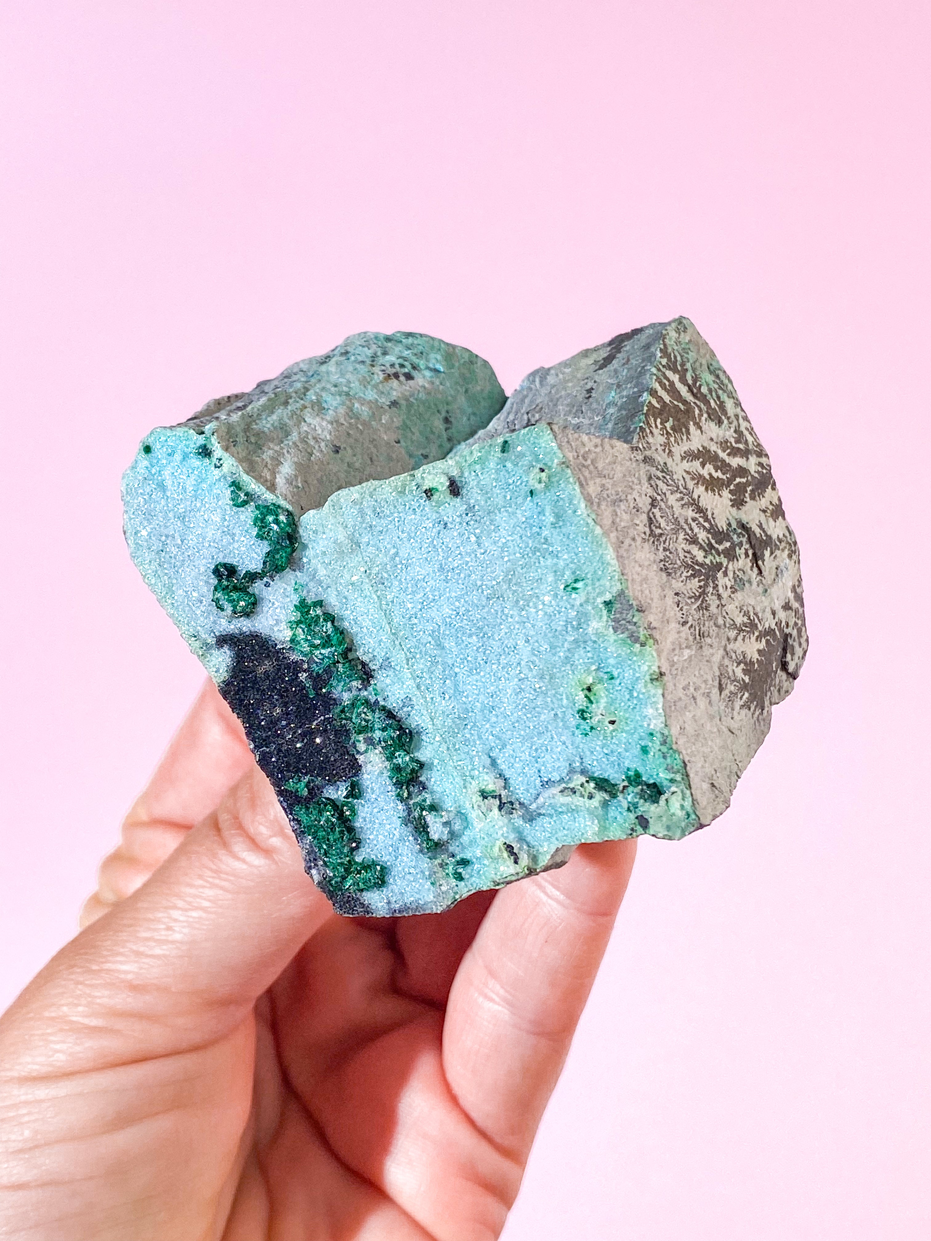 Dendrit Chrysocolla (Nr. 3)
