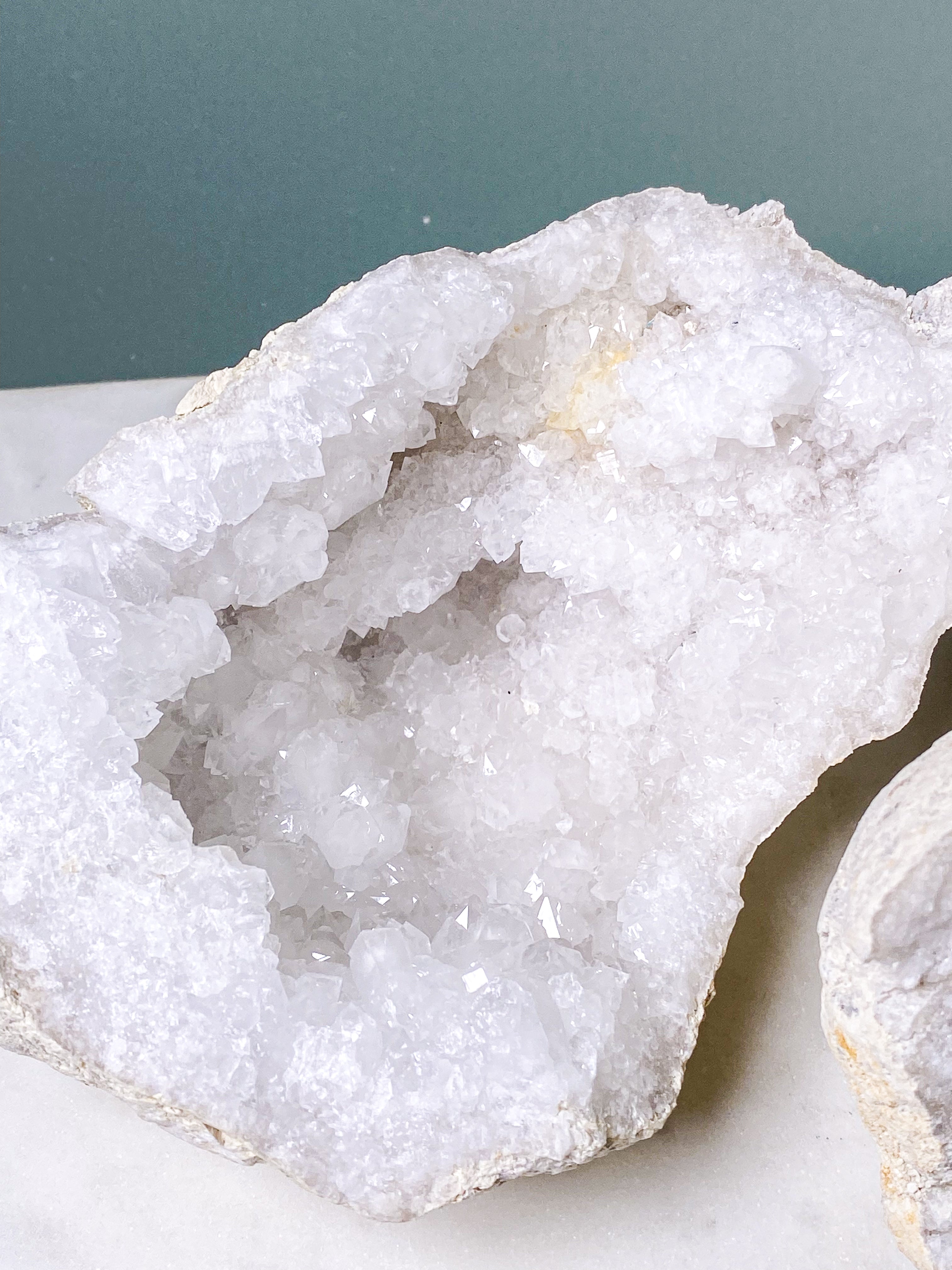 XL bergkristallgeodset (nr 30)