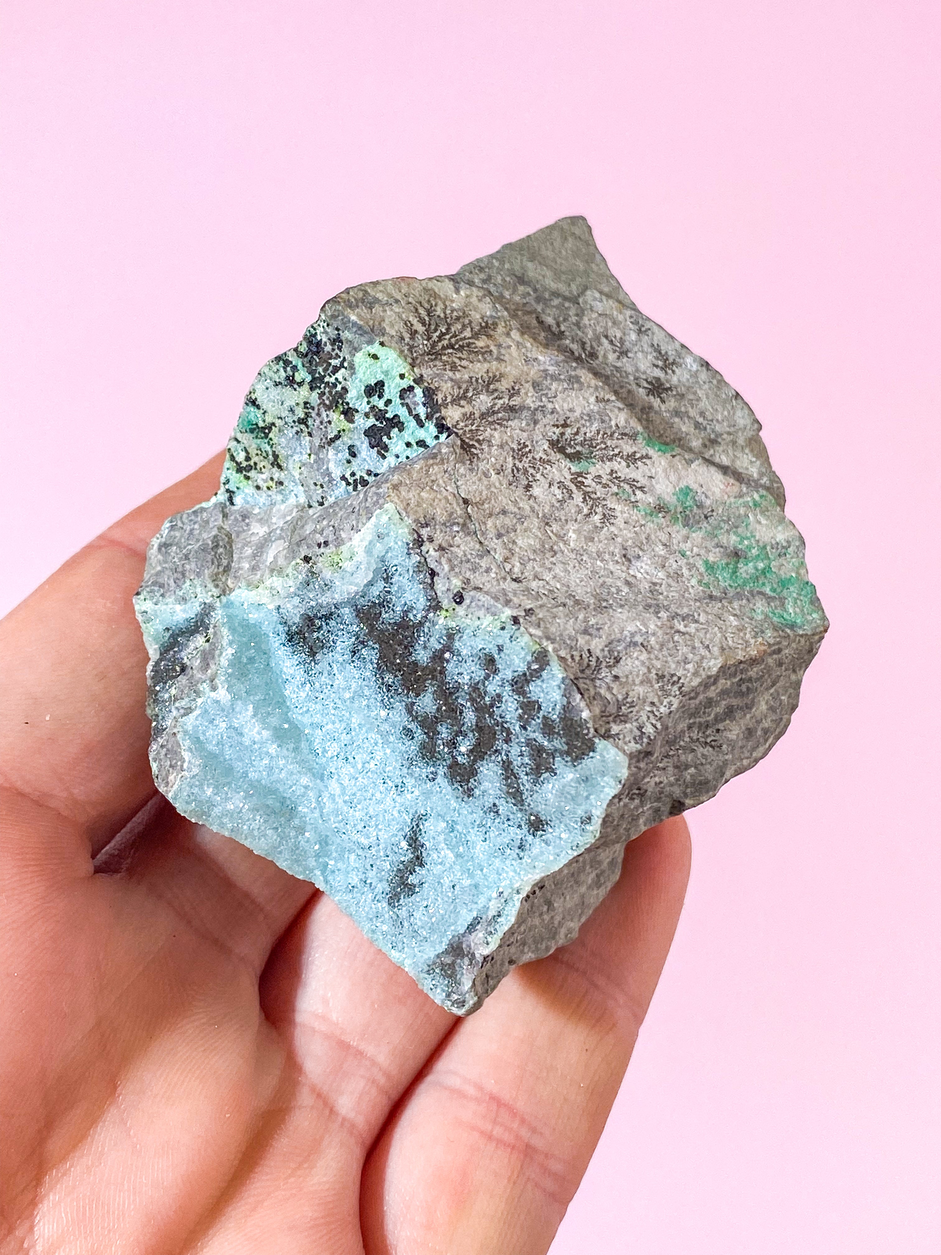 Dendrit Chrysocolla (Nr. 14)