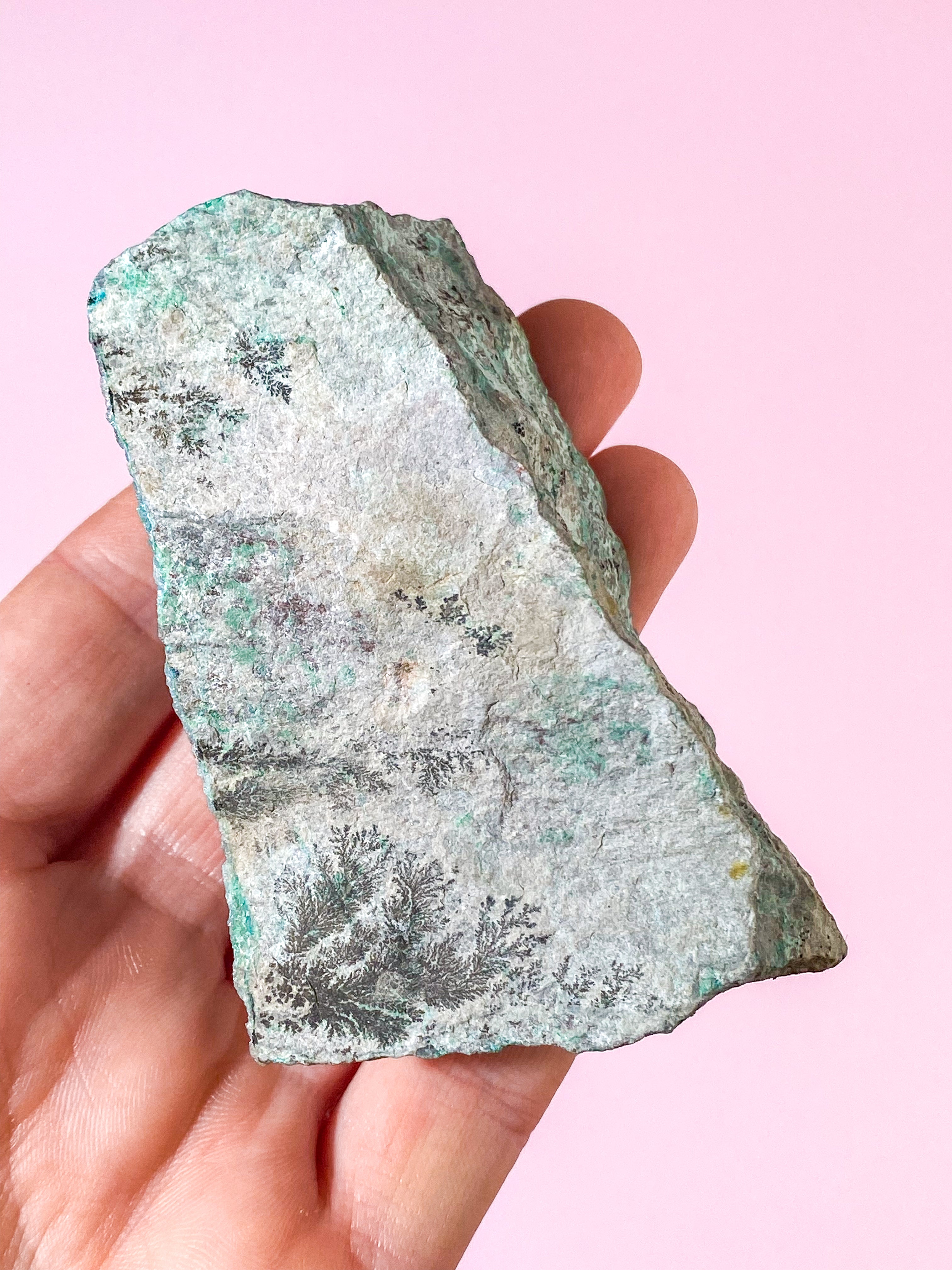 Dendrit Chrysocolla (Nr. 17)