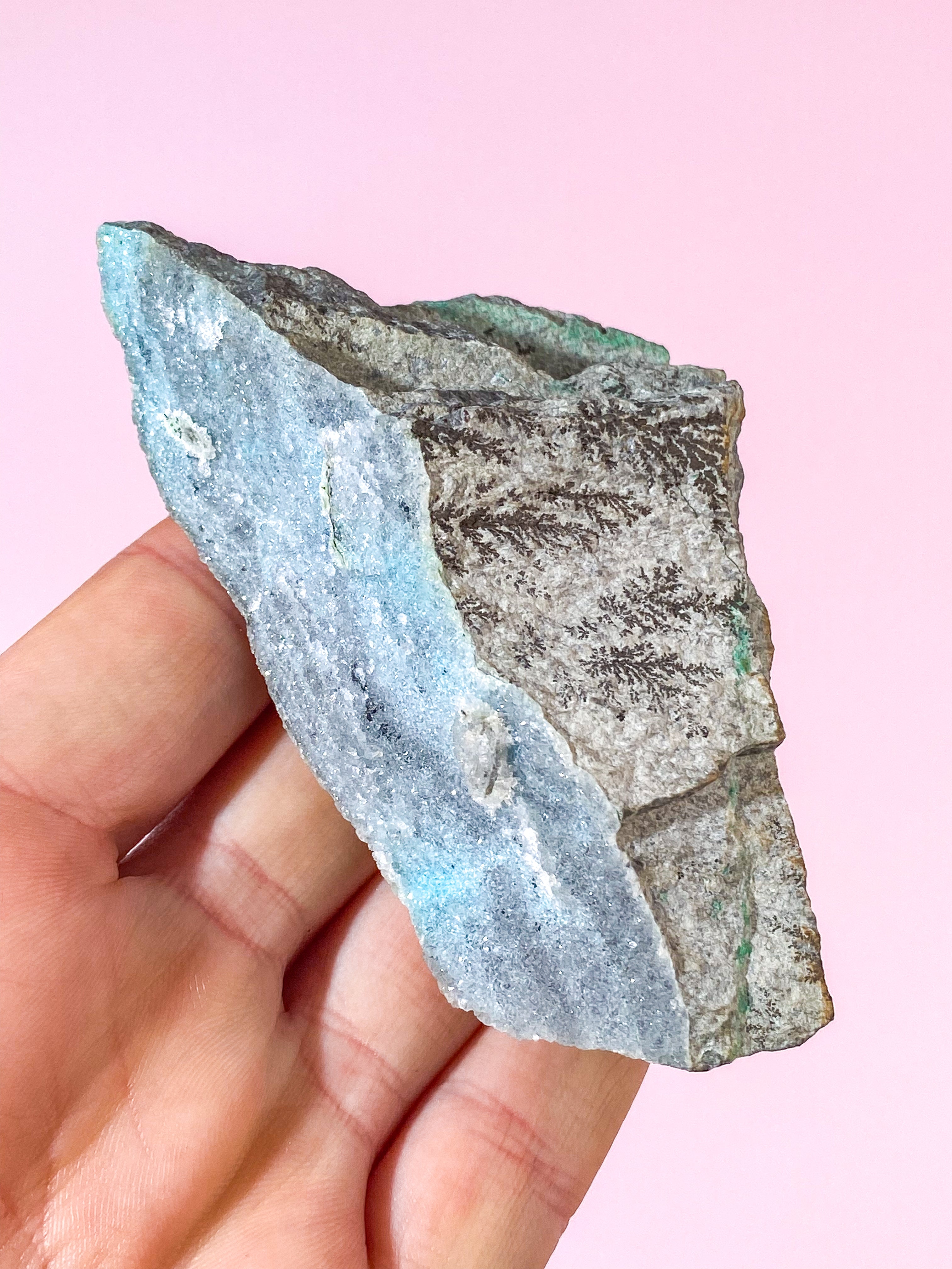 Dendrit Chrysocolla (Nr. 19)