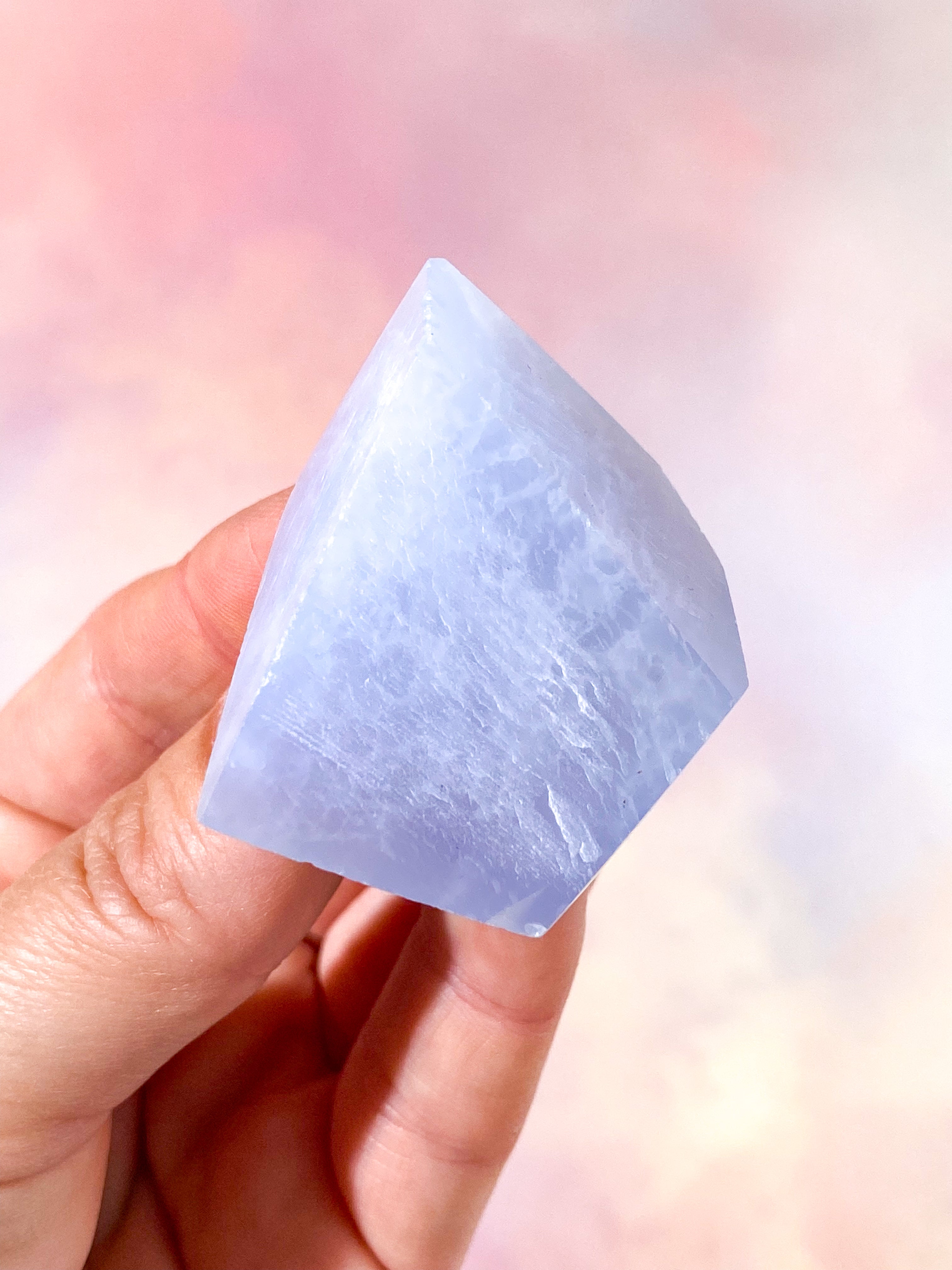Blå Chalcedon Freeform (Nr. 3)