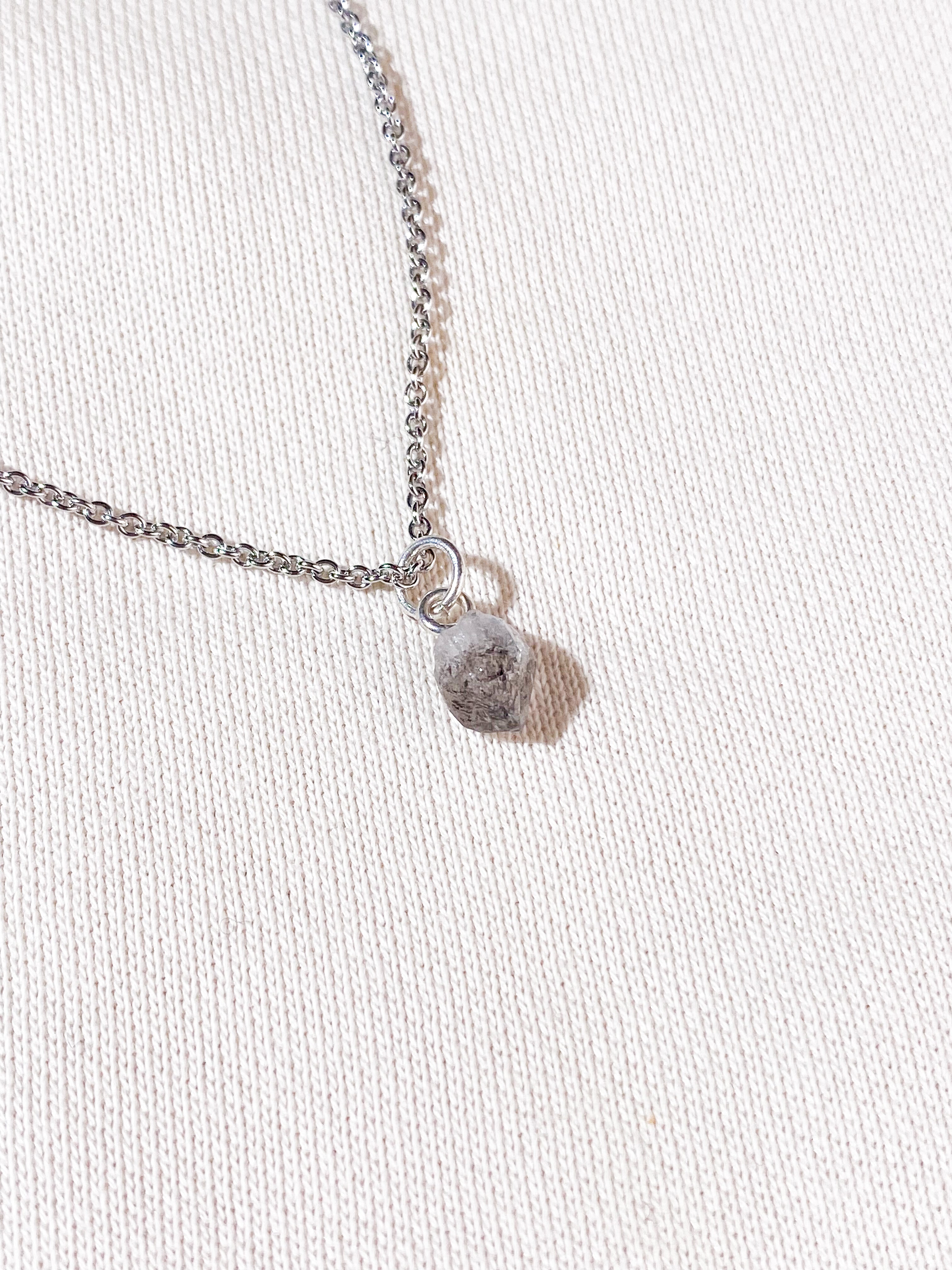 Herkimer Diamant RAW PETITE Halskæde