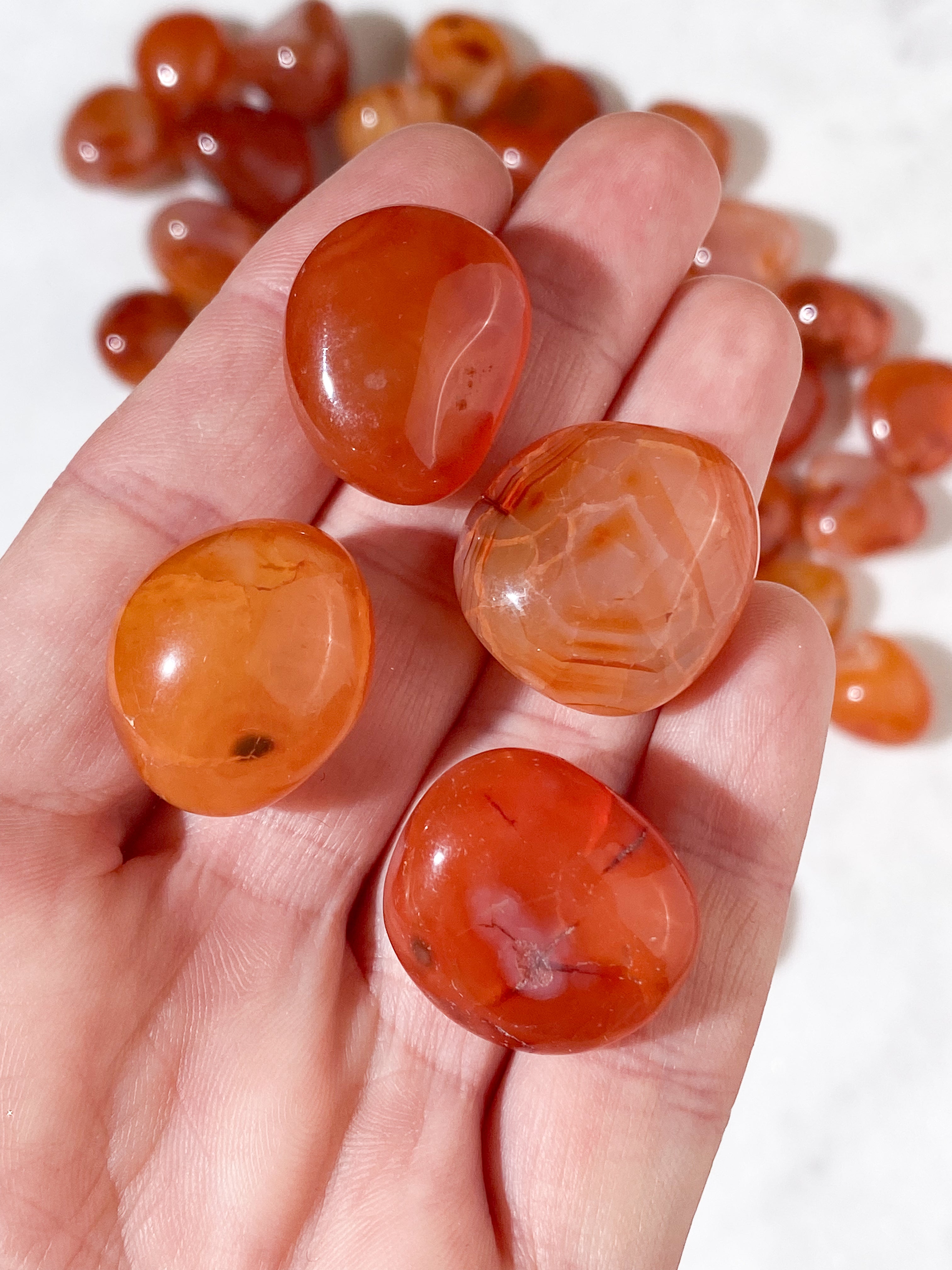 Carnelian polished
