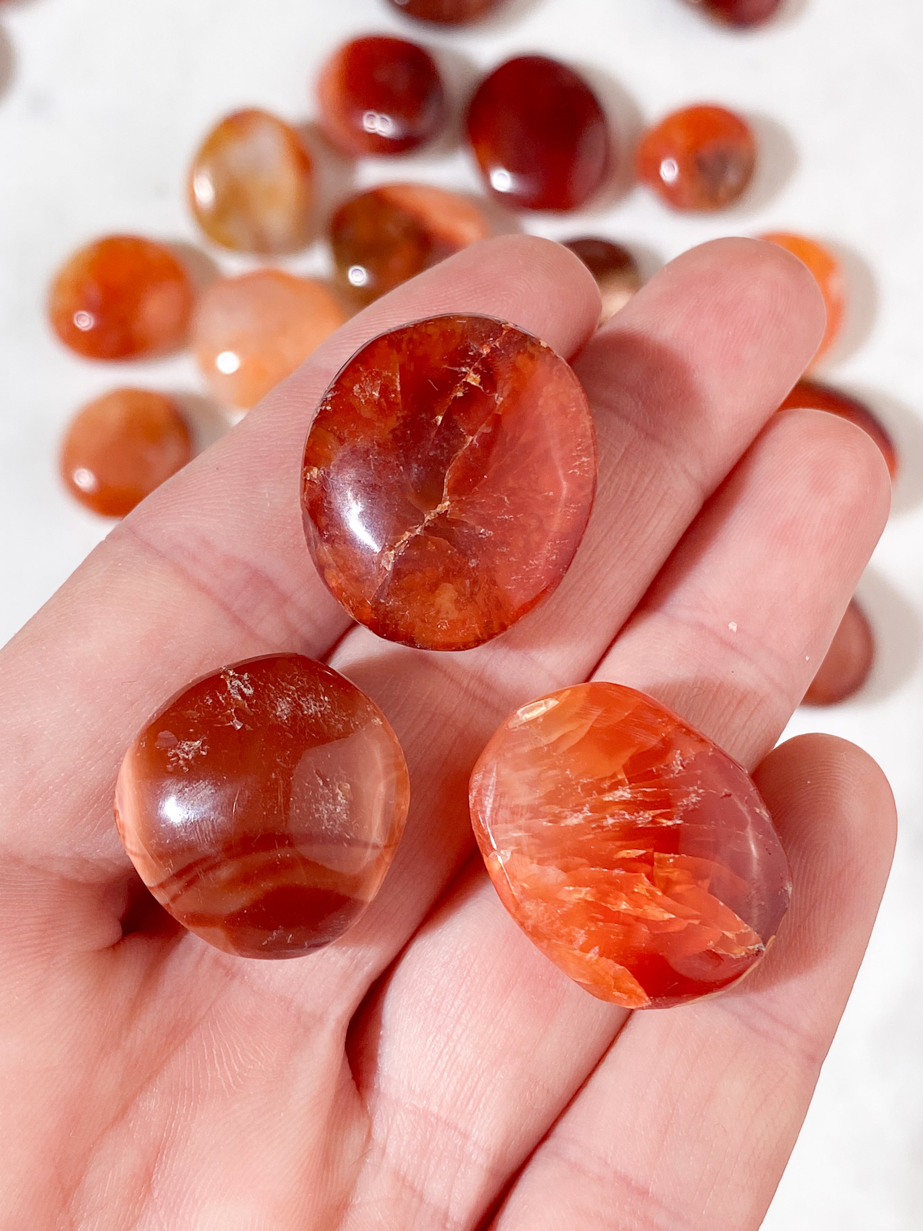 Carnelian Pocket Stone - Exclusive quality