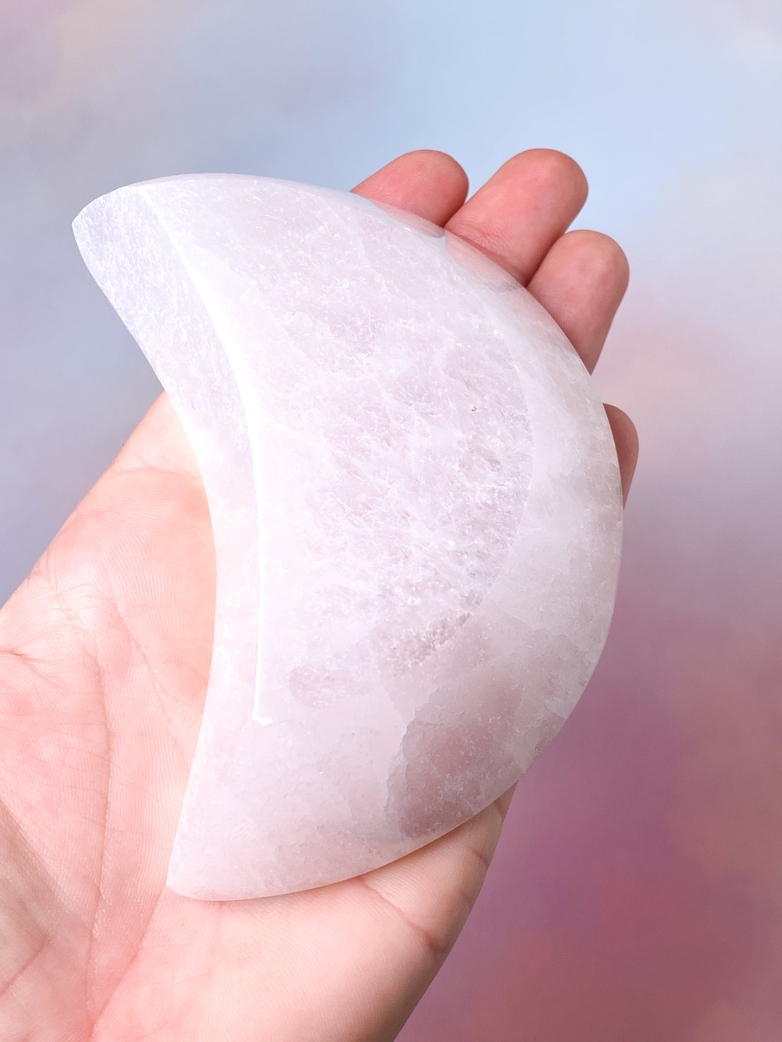 OUTLET - Selenit Måne Skål