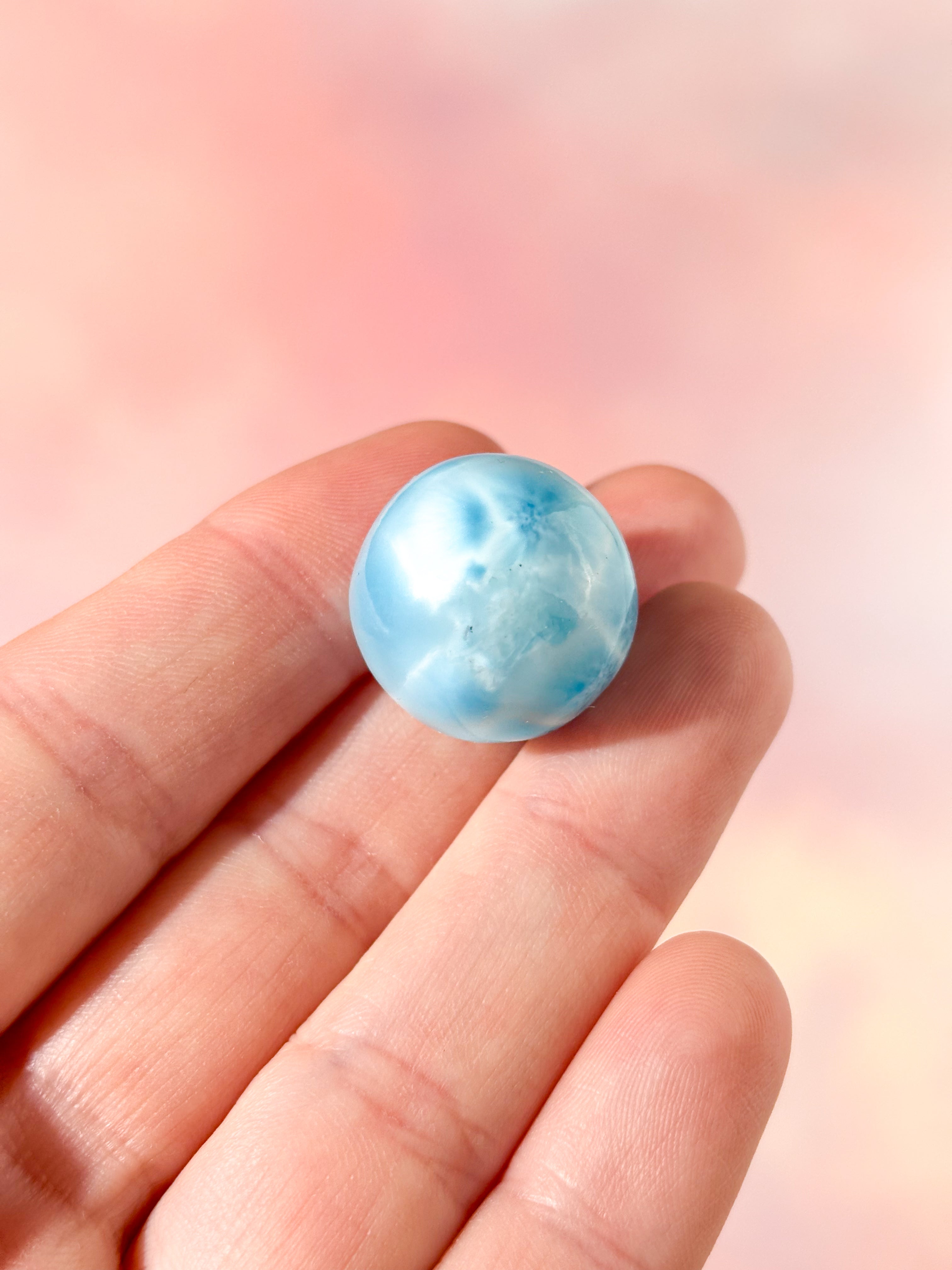 Larimar Kugle (Nr. 3) Eksklusiv Kvalitet