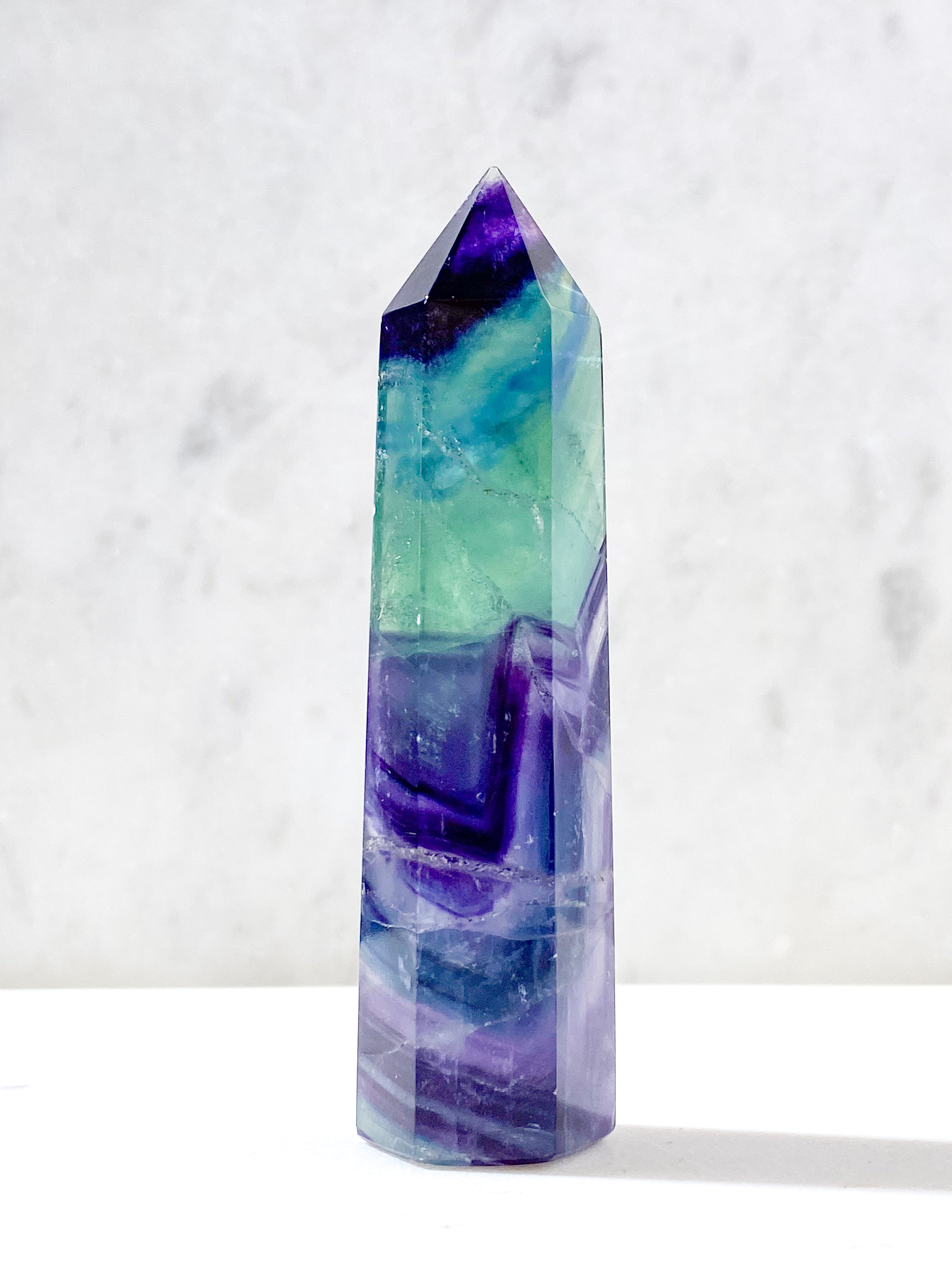 Rainbow Fluorit Tower (nr 13)