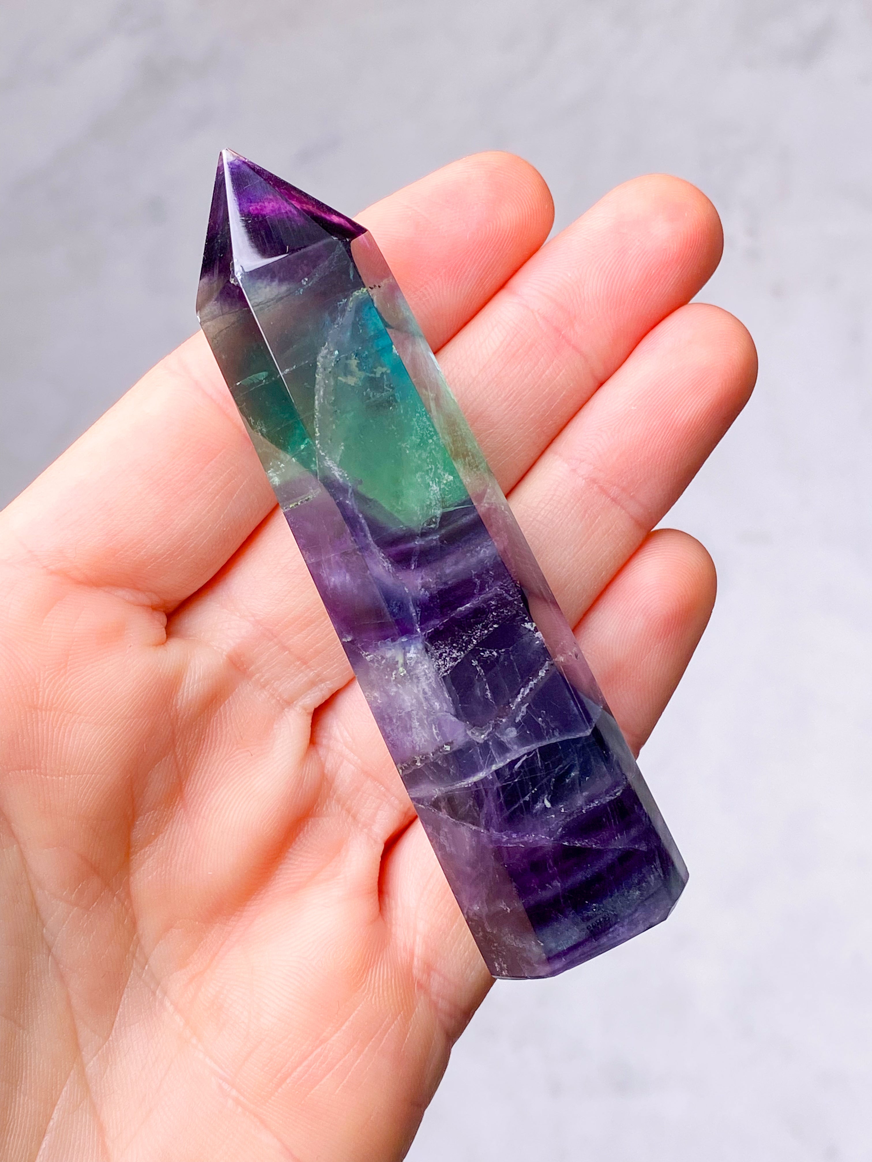 Rainbow Fluorit Tower (nr 13)