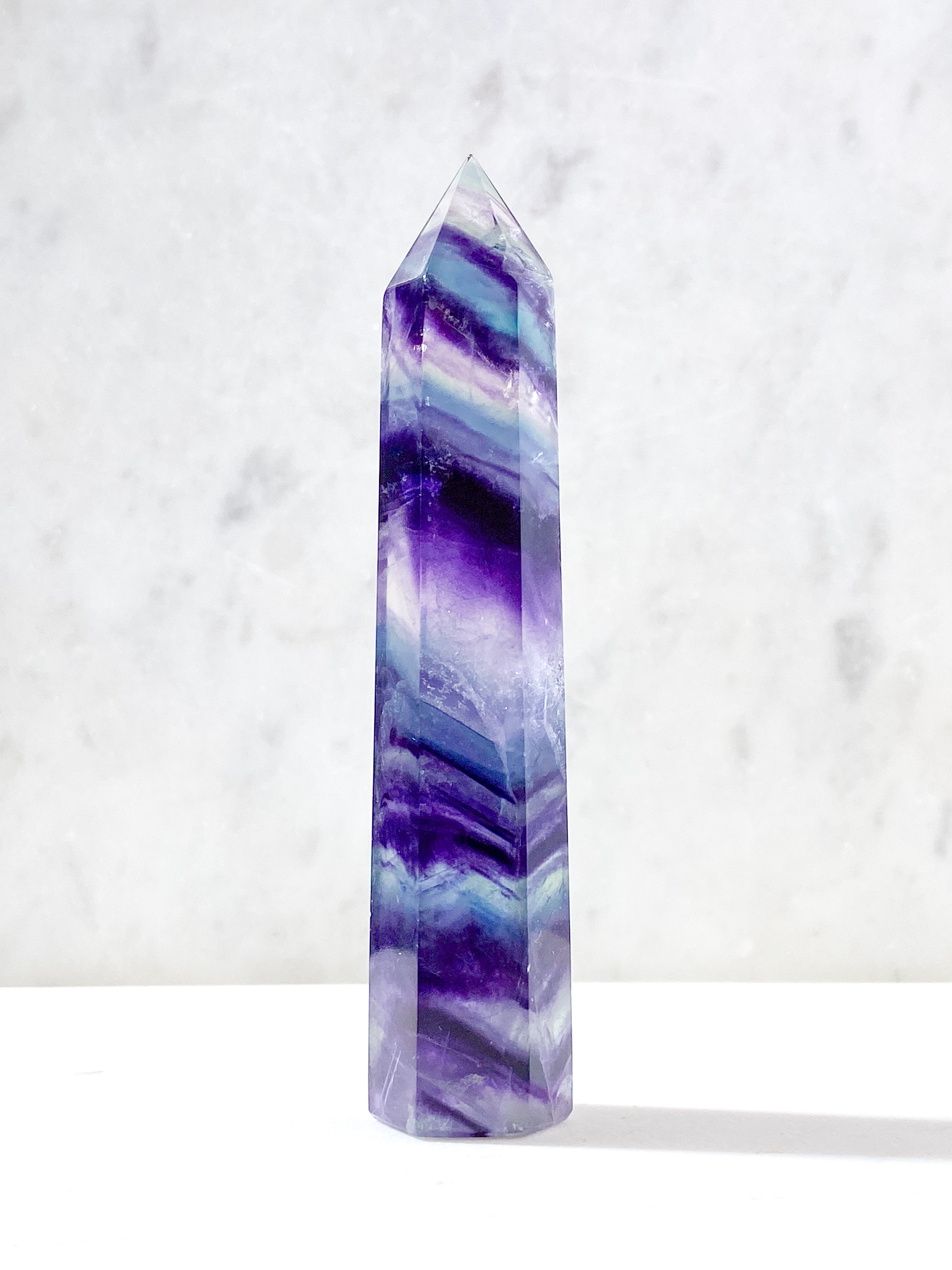 Regnbue Fluorit Tårn (Nr. 26)
