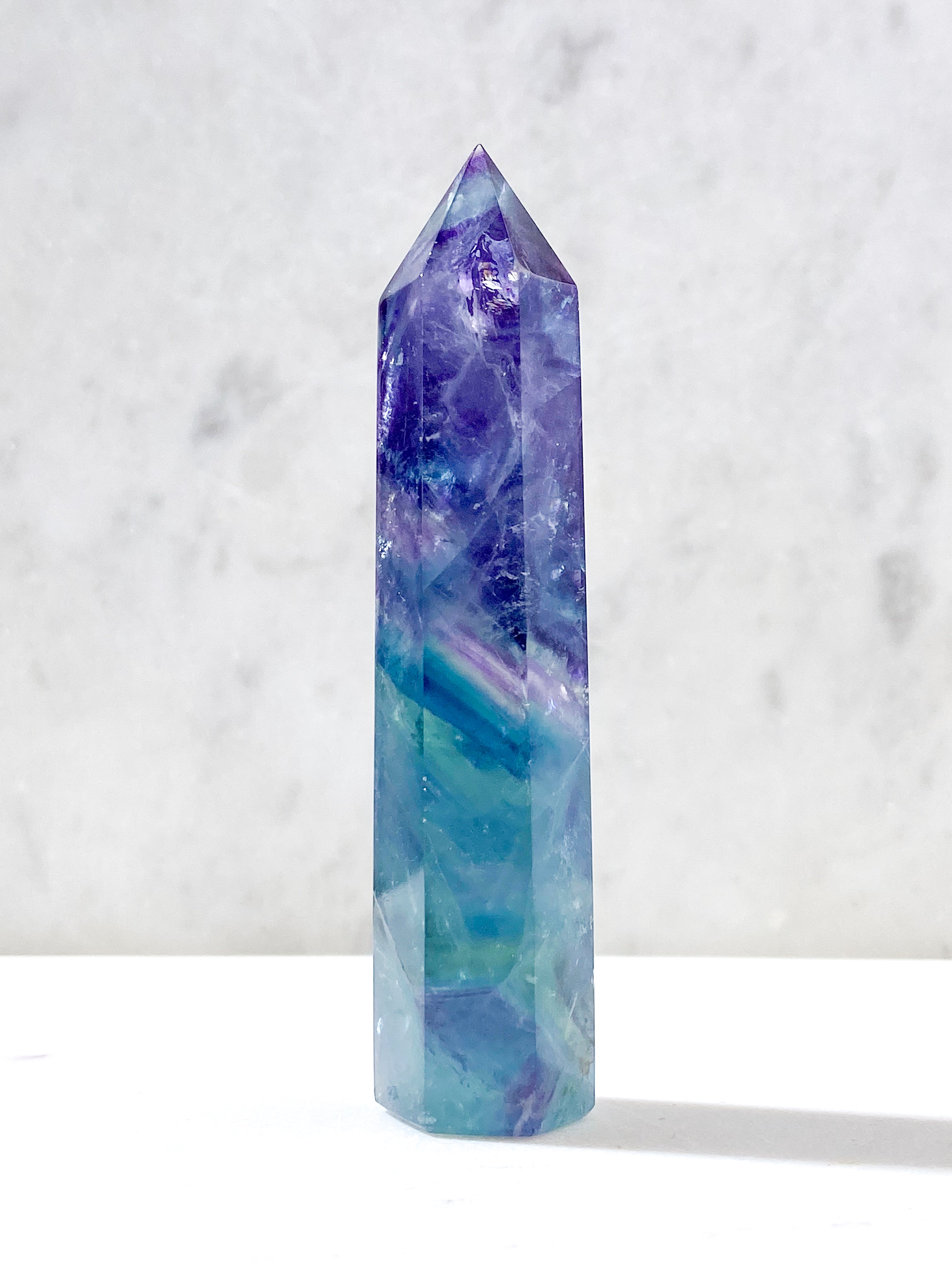 Regnbue Fluorit Tårn (Nr. 28)