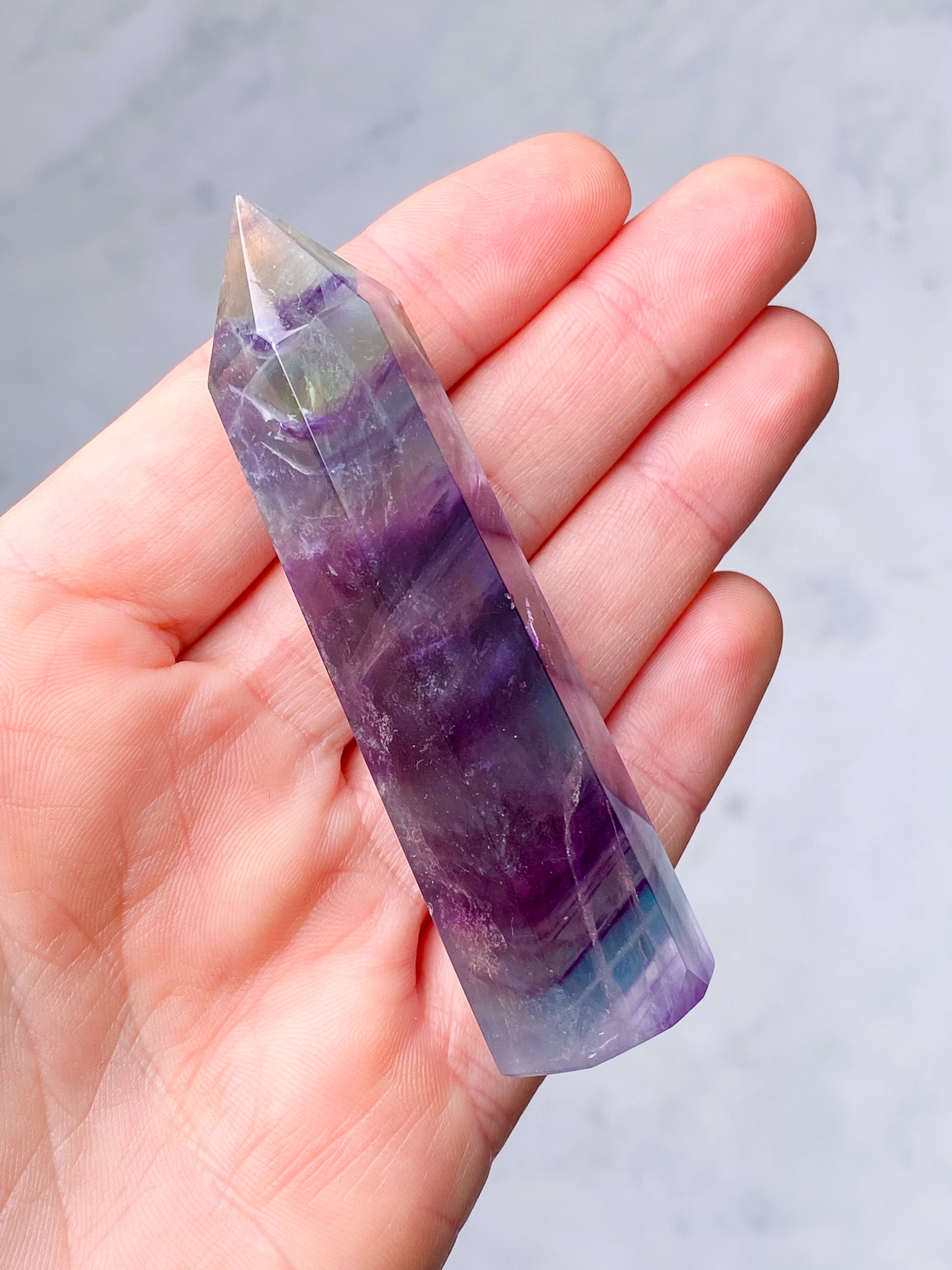 Regnbue Fluorit Tårn (Nr. 31)