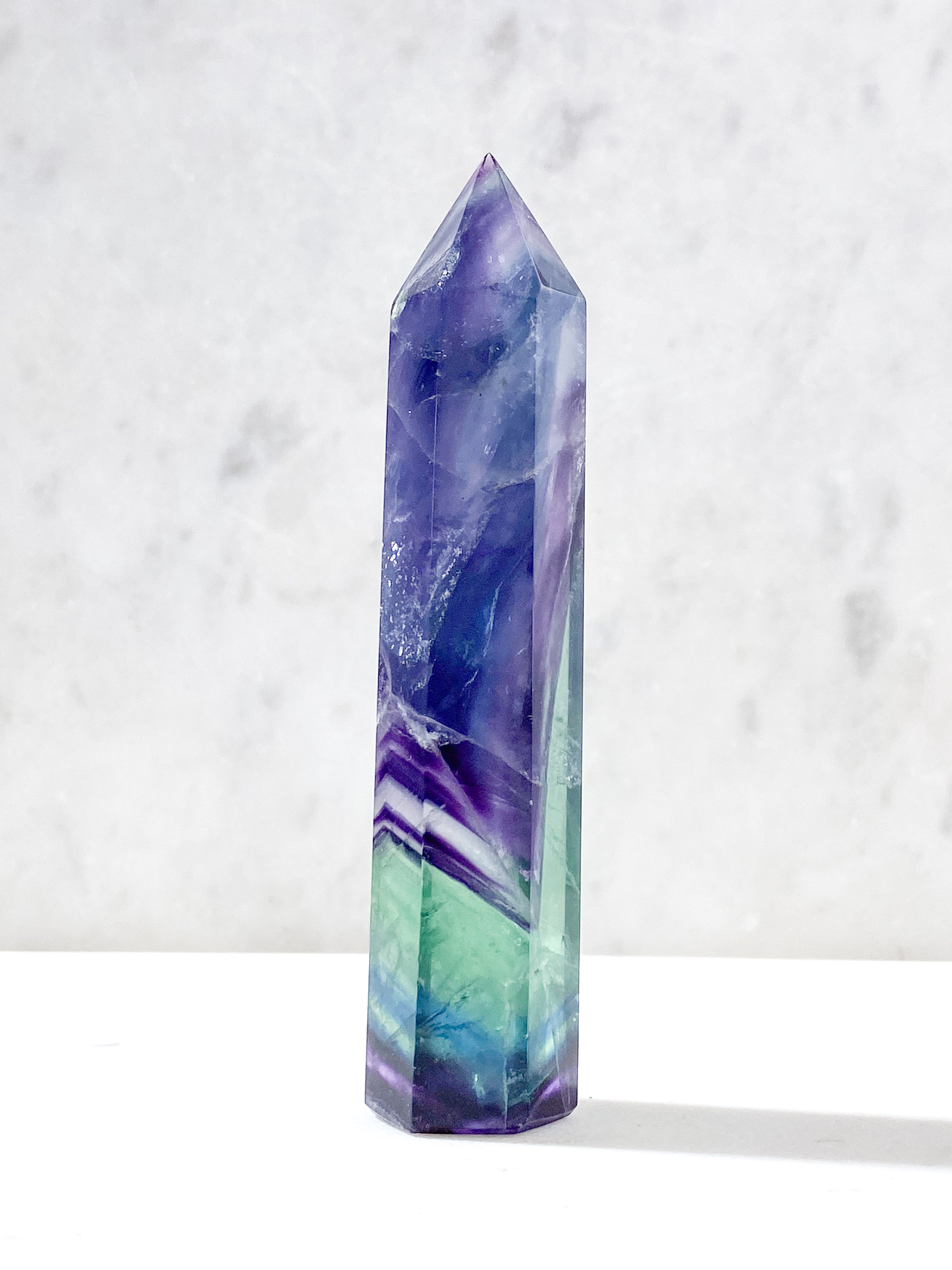 Regnbue Fluorit Tårn (Nr. 33)