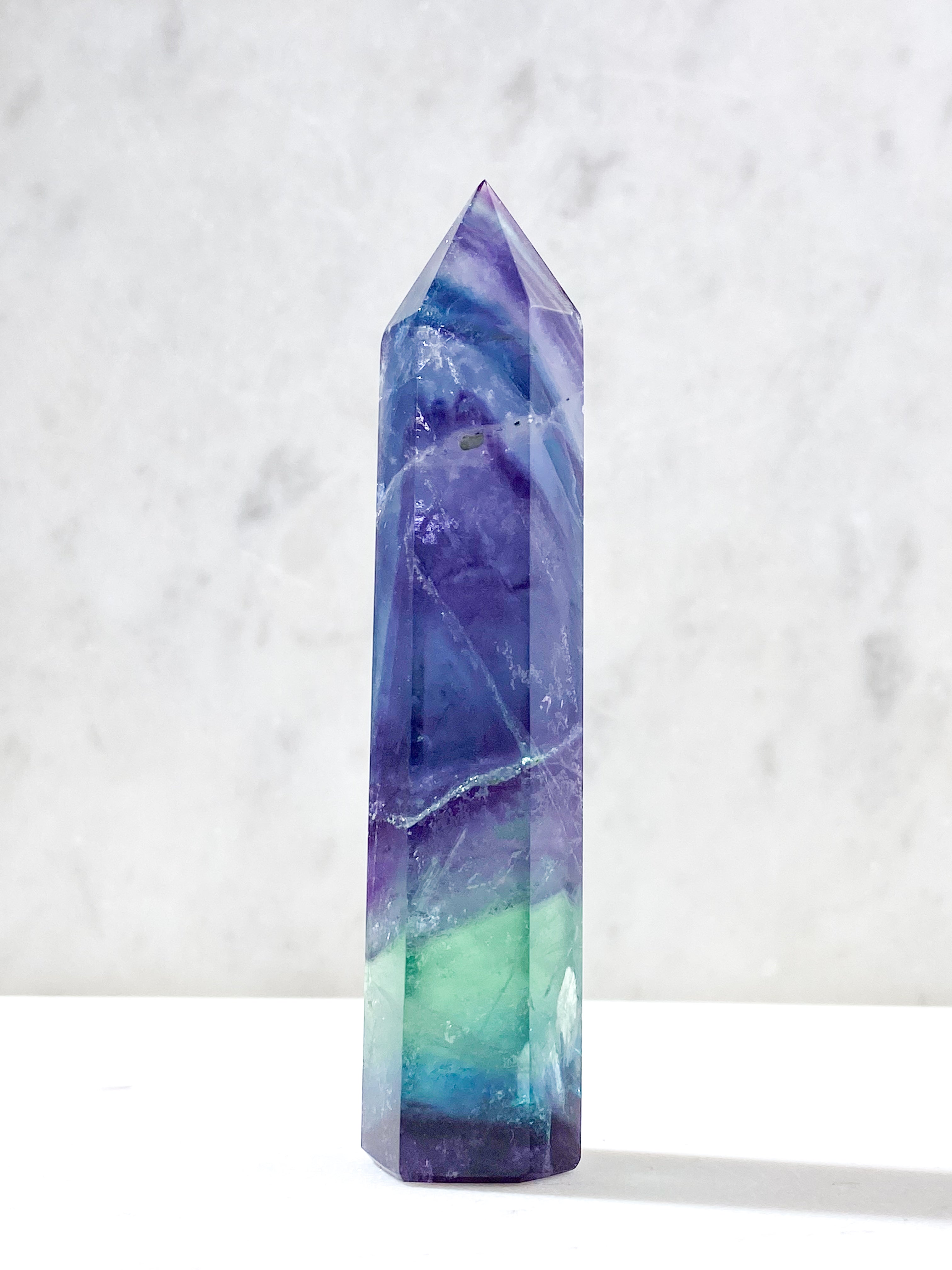 Regnbue Fluorit Tårn (Nr. 33)