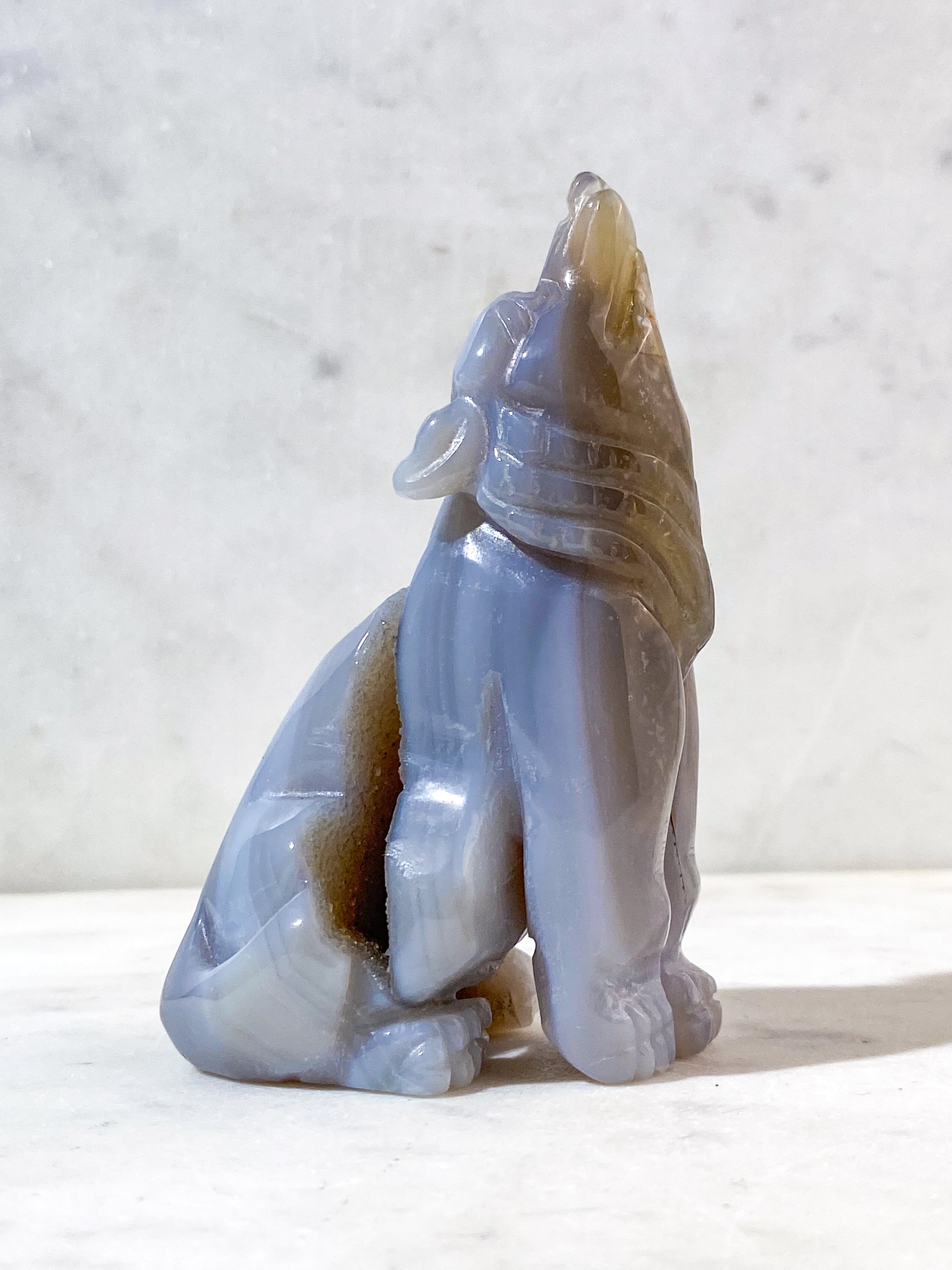 Druzy Agat Ulv (Nr. 17)