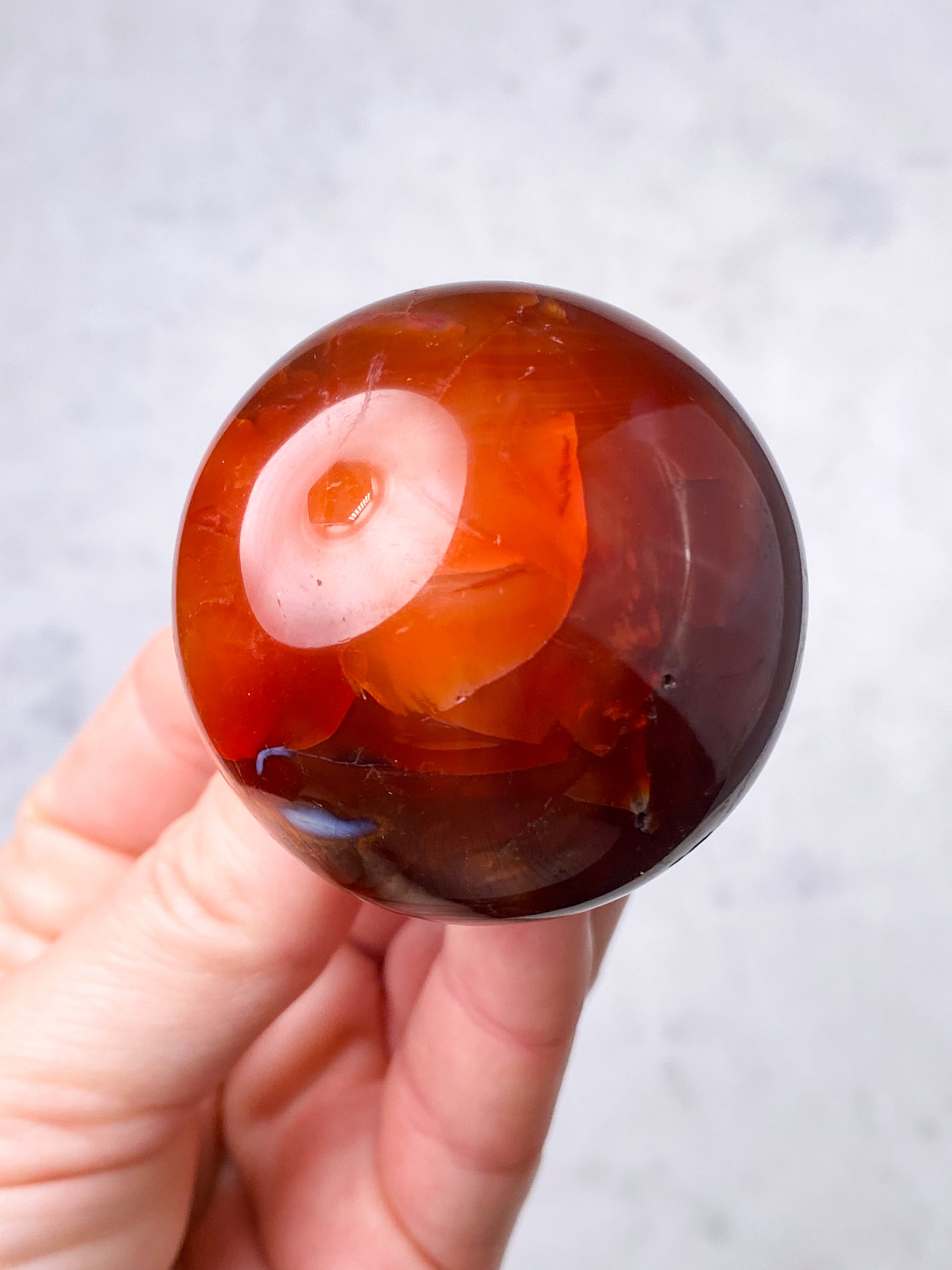 Karneol Kugle (Nr. 1)